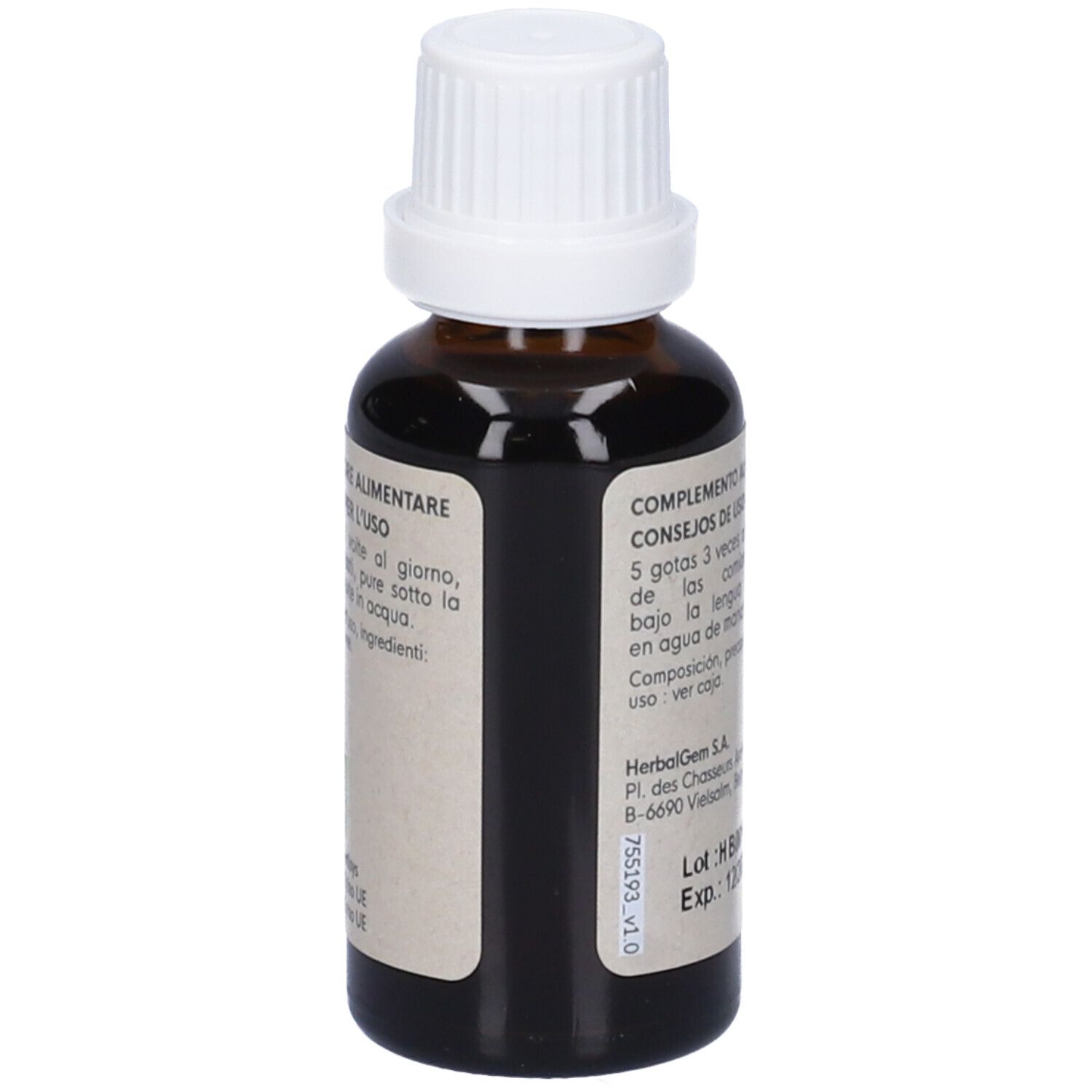 Herbalgem Tonigem Energia Concentrato di Gemme Fresche Gocce