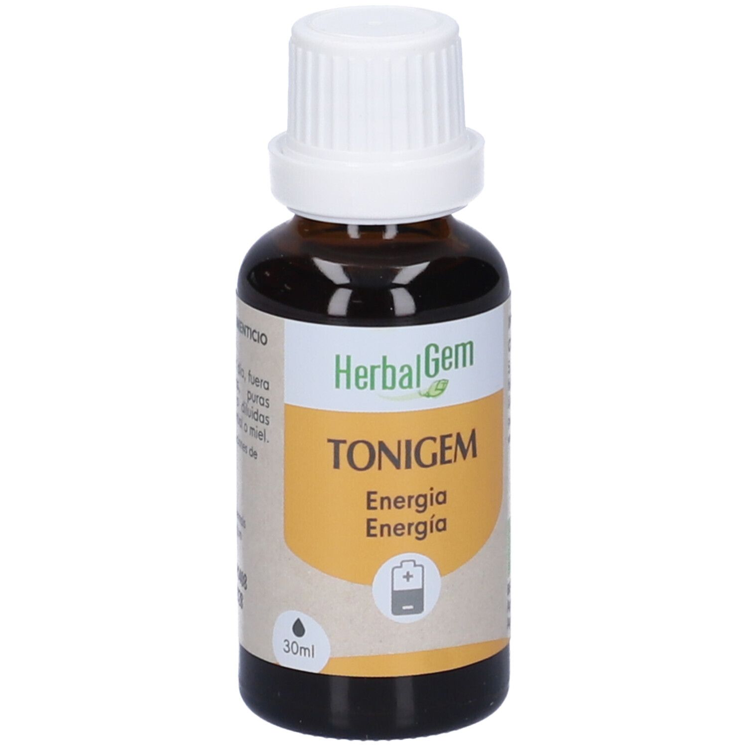 Herbalgem Tonigem Energia Concentrato di Gemme Fresche Gocce