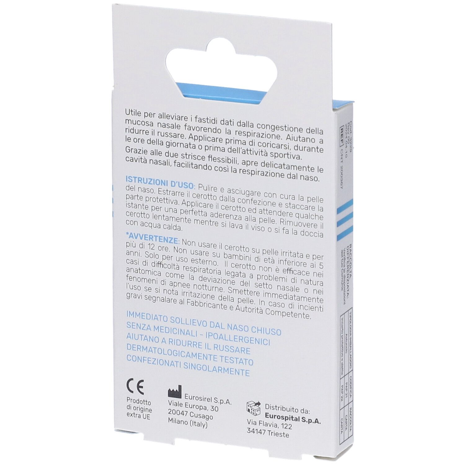 Eurospital Cerotti Nasali Standard