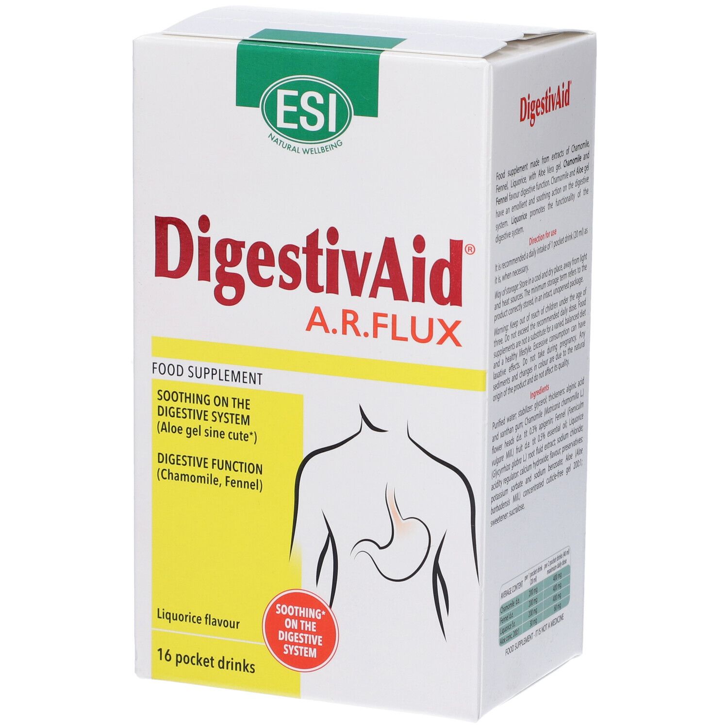 ESI DigestivAid A.R. Flux Soluzione Orale Bustine