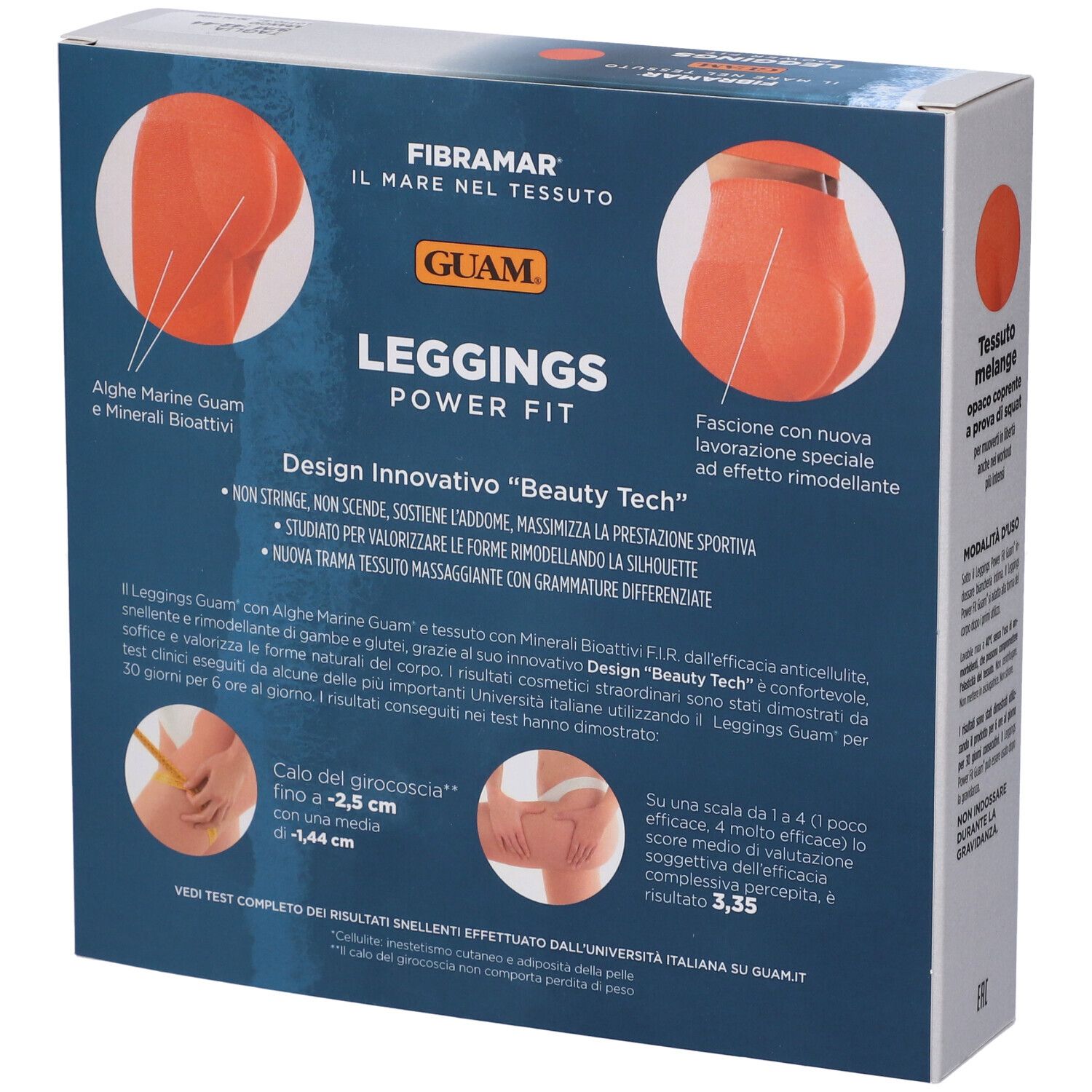 Guam Leggings Power Fit Arancione S/M
