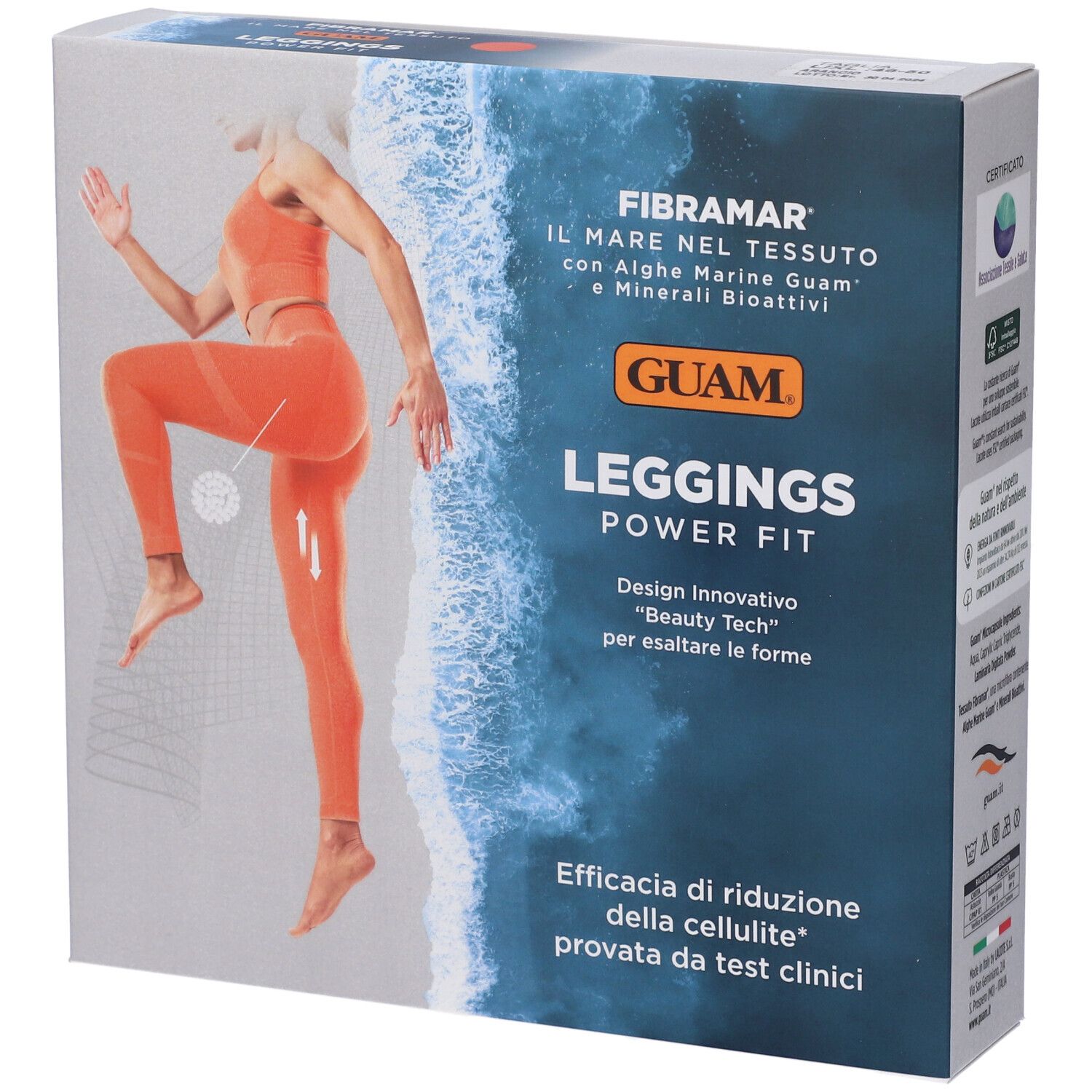 Guam Leggings Power Fit Arancione L/Xl - risparmia il 10% con il codice: Guam10