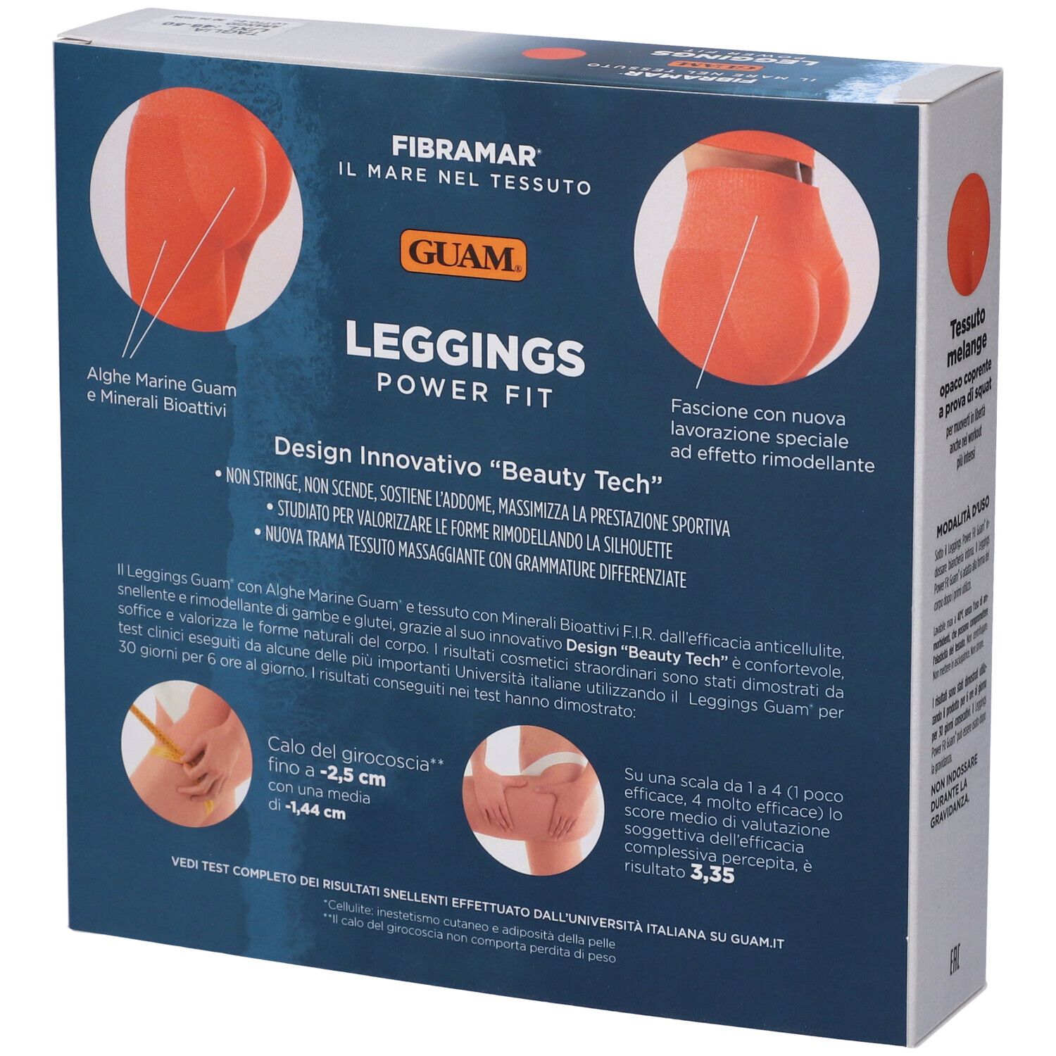 Guam Leggings Power Fit Arancione L/Xl - risparmia il 10% con il codice: Guam10