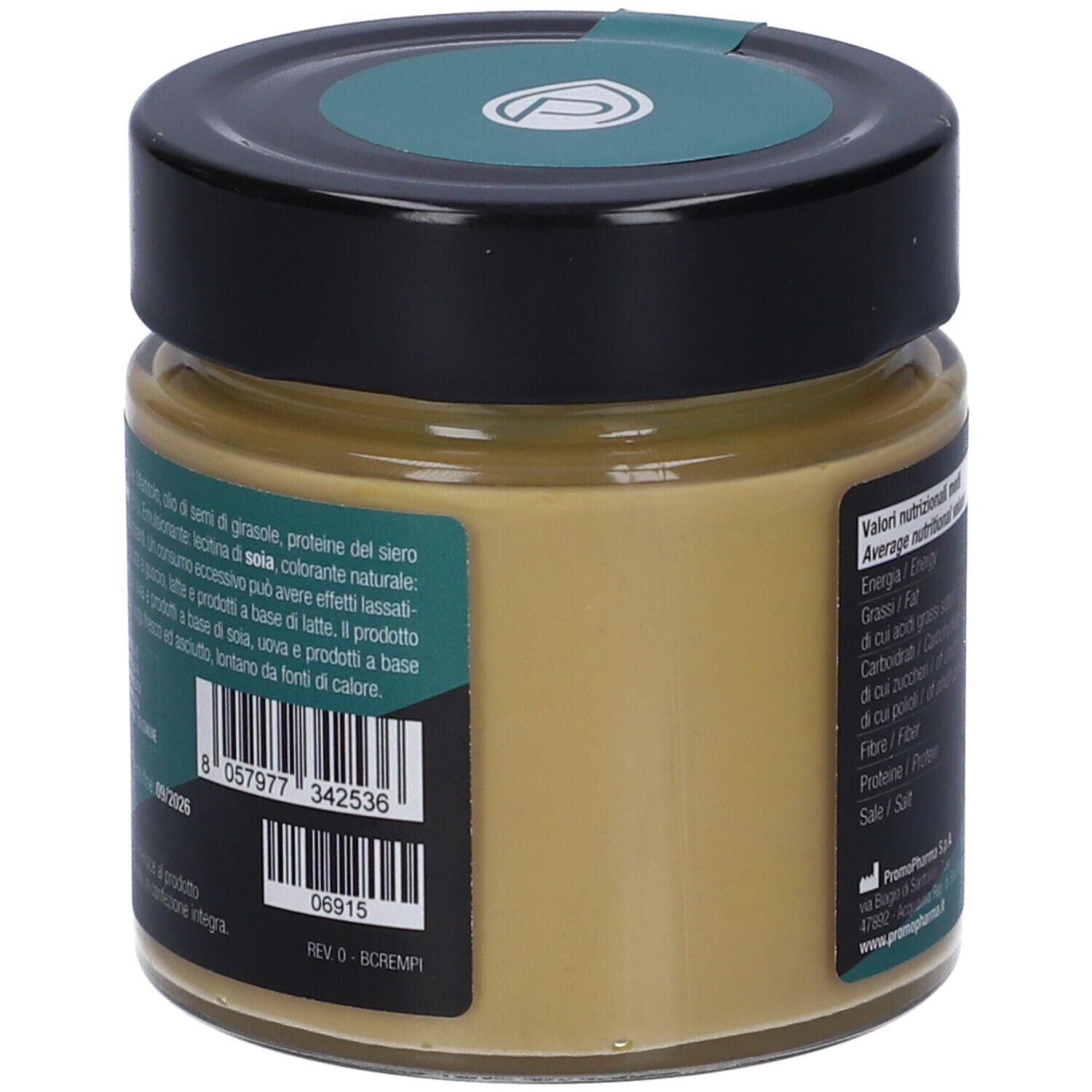 High Protein Crema Pistacchio