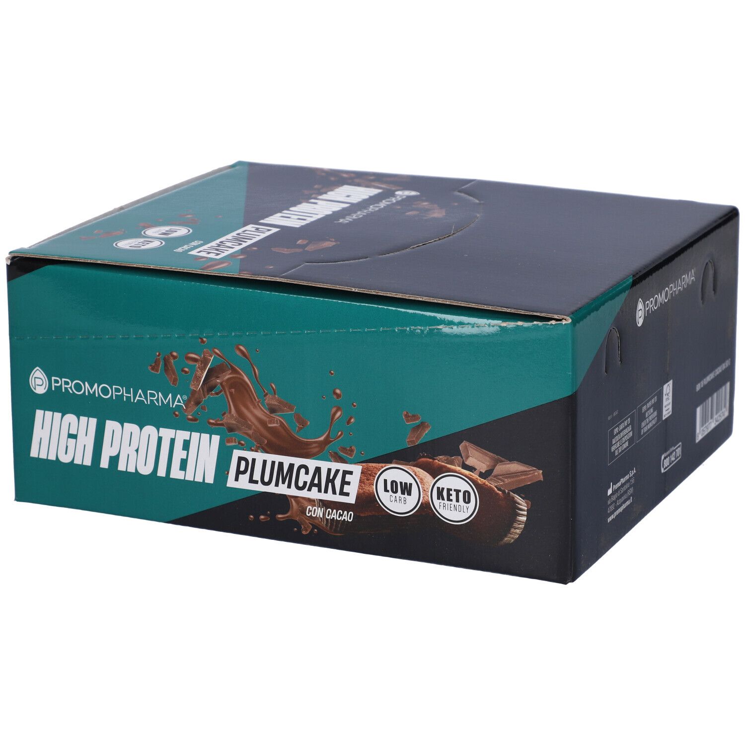 High Protein Plumcake Cacao Box 18 Pezzi
