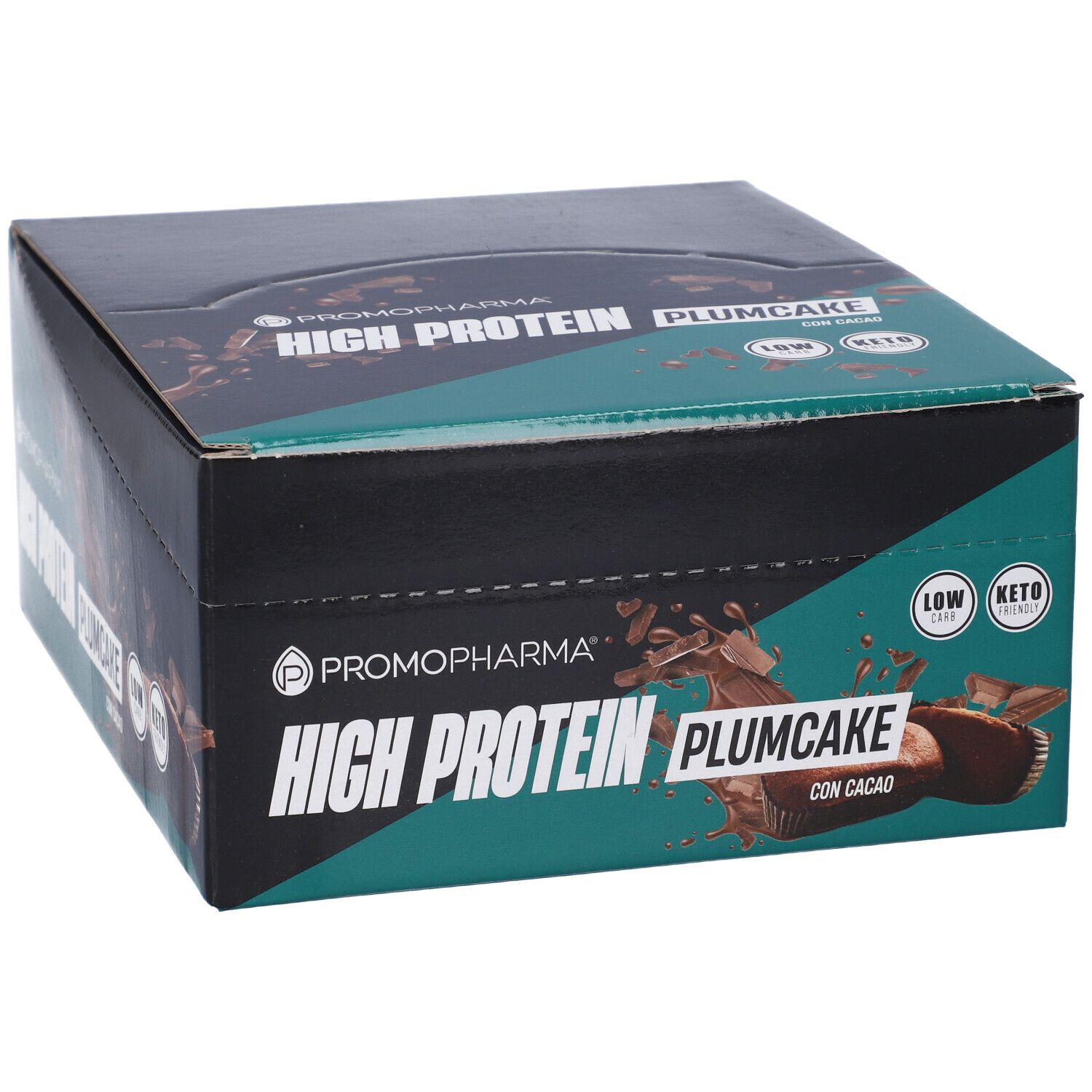High Protein Plumcake Cacao Box 18 Pezzi