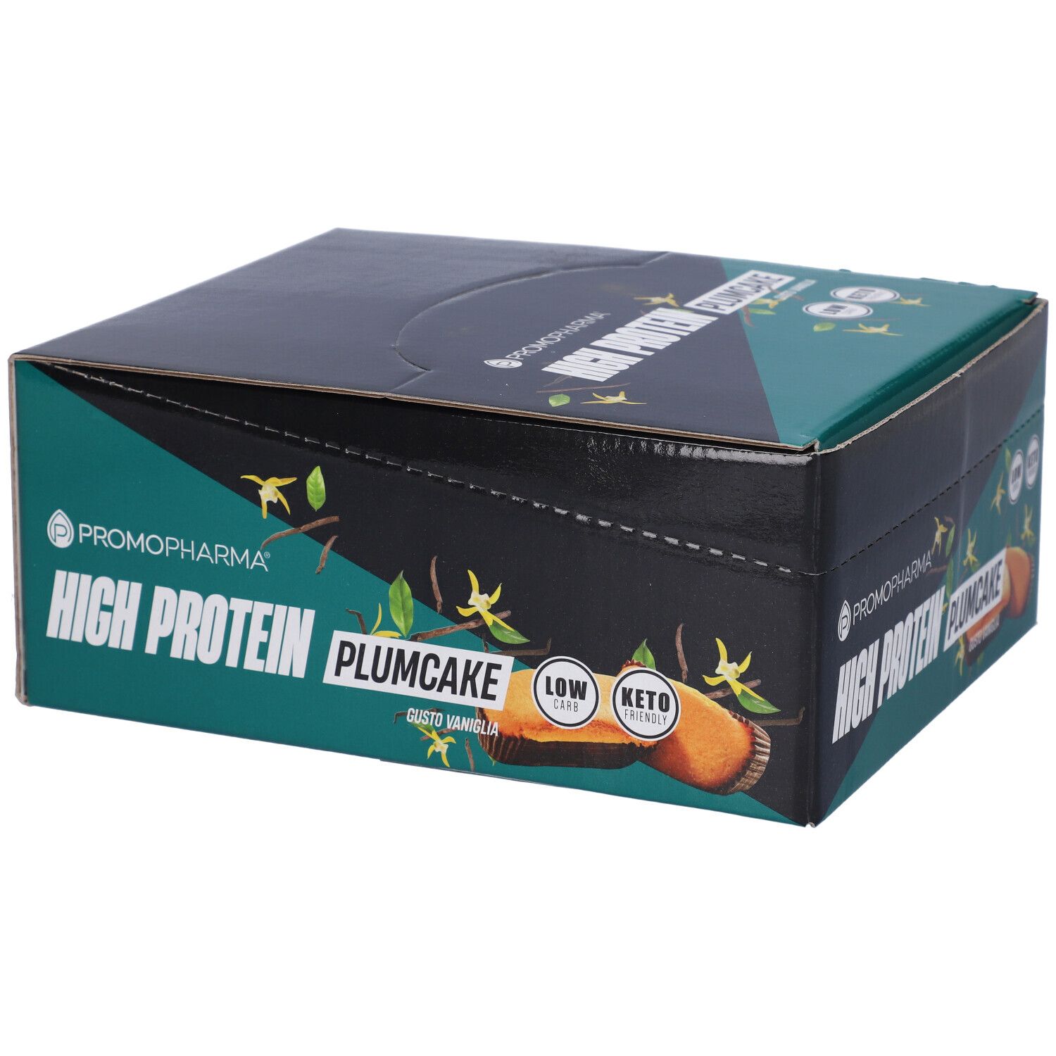High Protein Plumcake Vaniglia Box 18 Pezzi