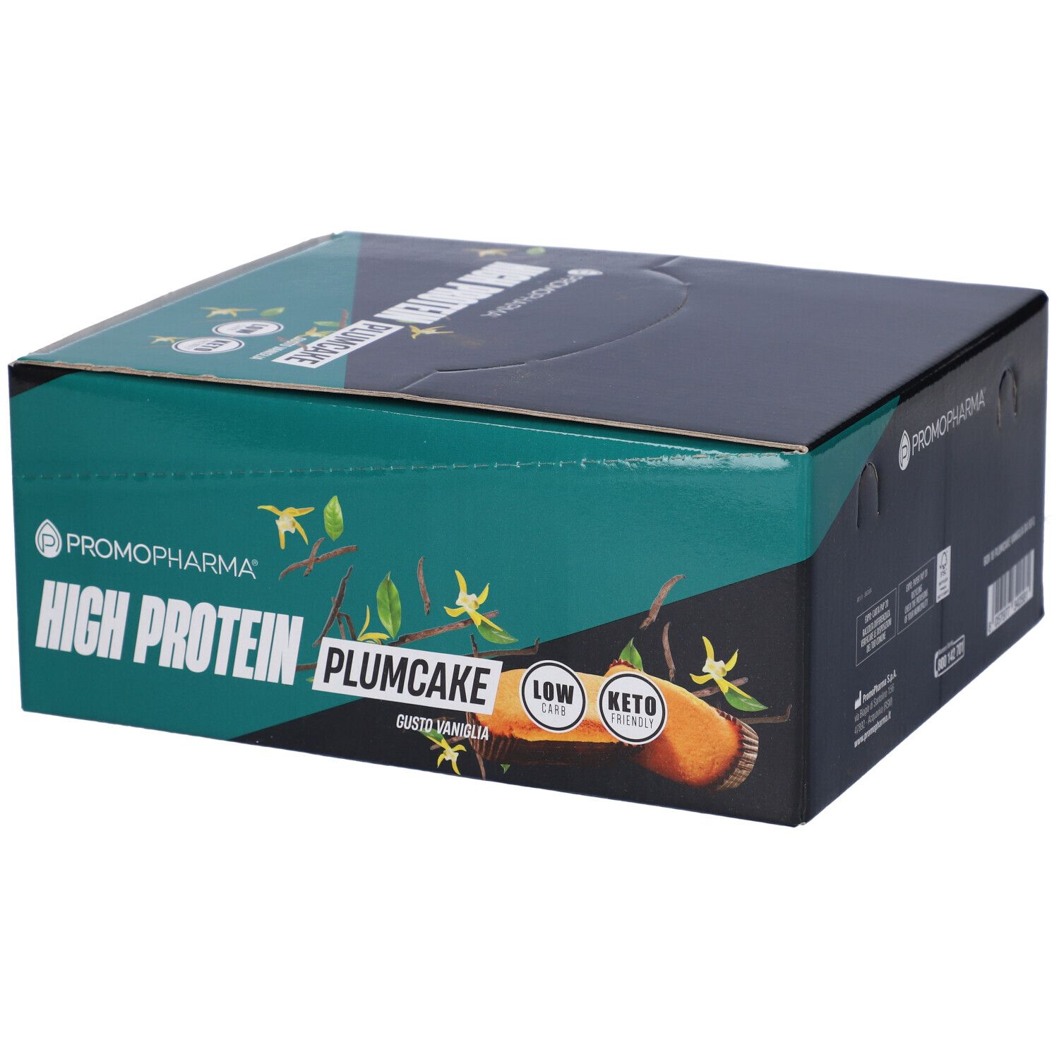 High Protein Plumcake Vaniglia Box 18 Pezzi