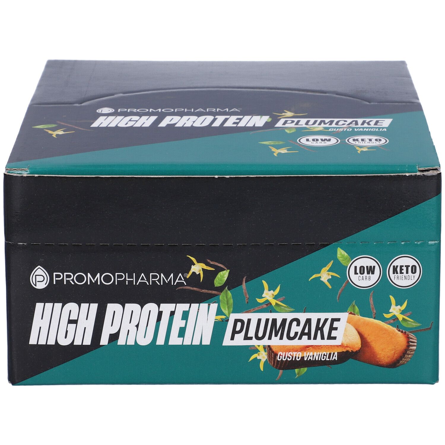 High Protein Plumcake Vaniglia Box 18 Pezzi
