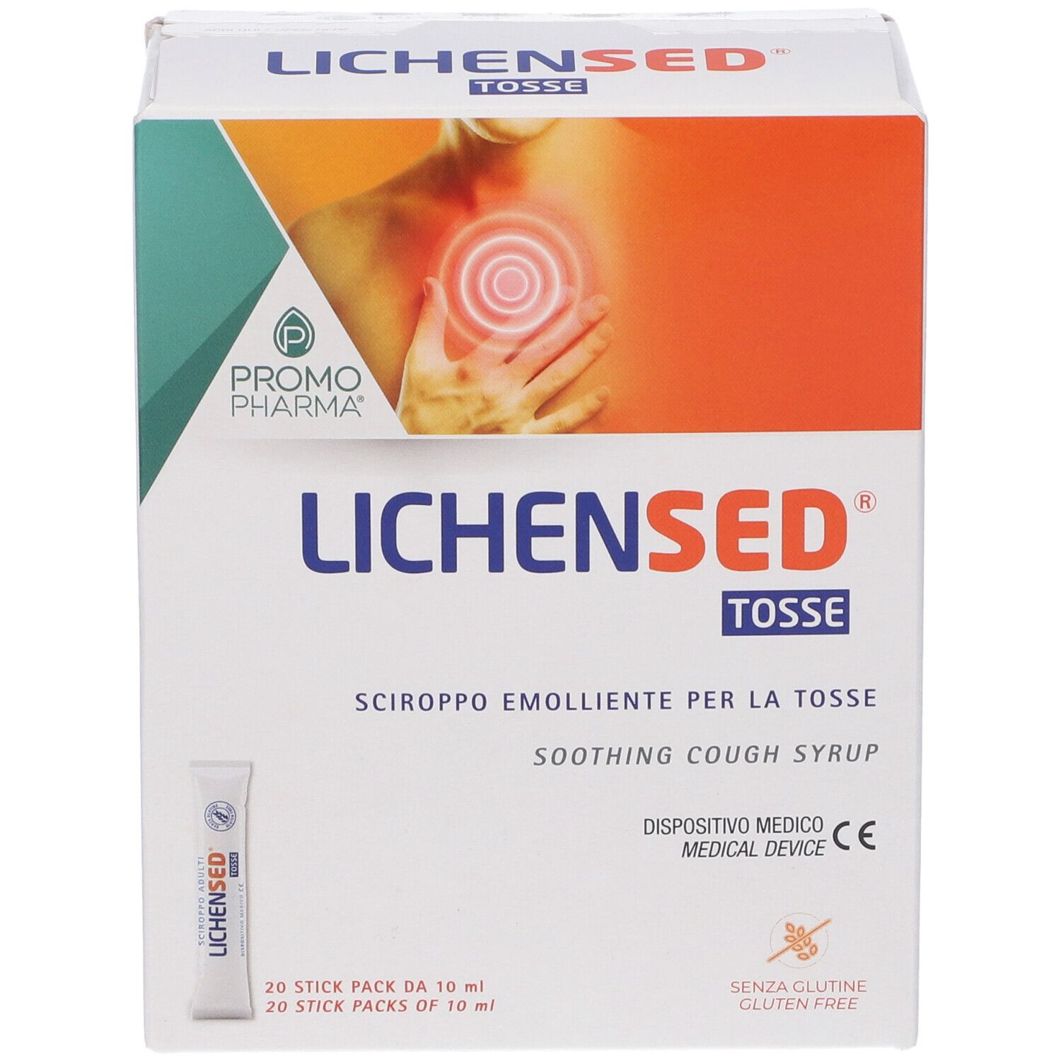 PromoPharma Lichensed® Sciroppo Adulti Stick Orali