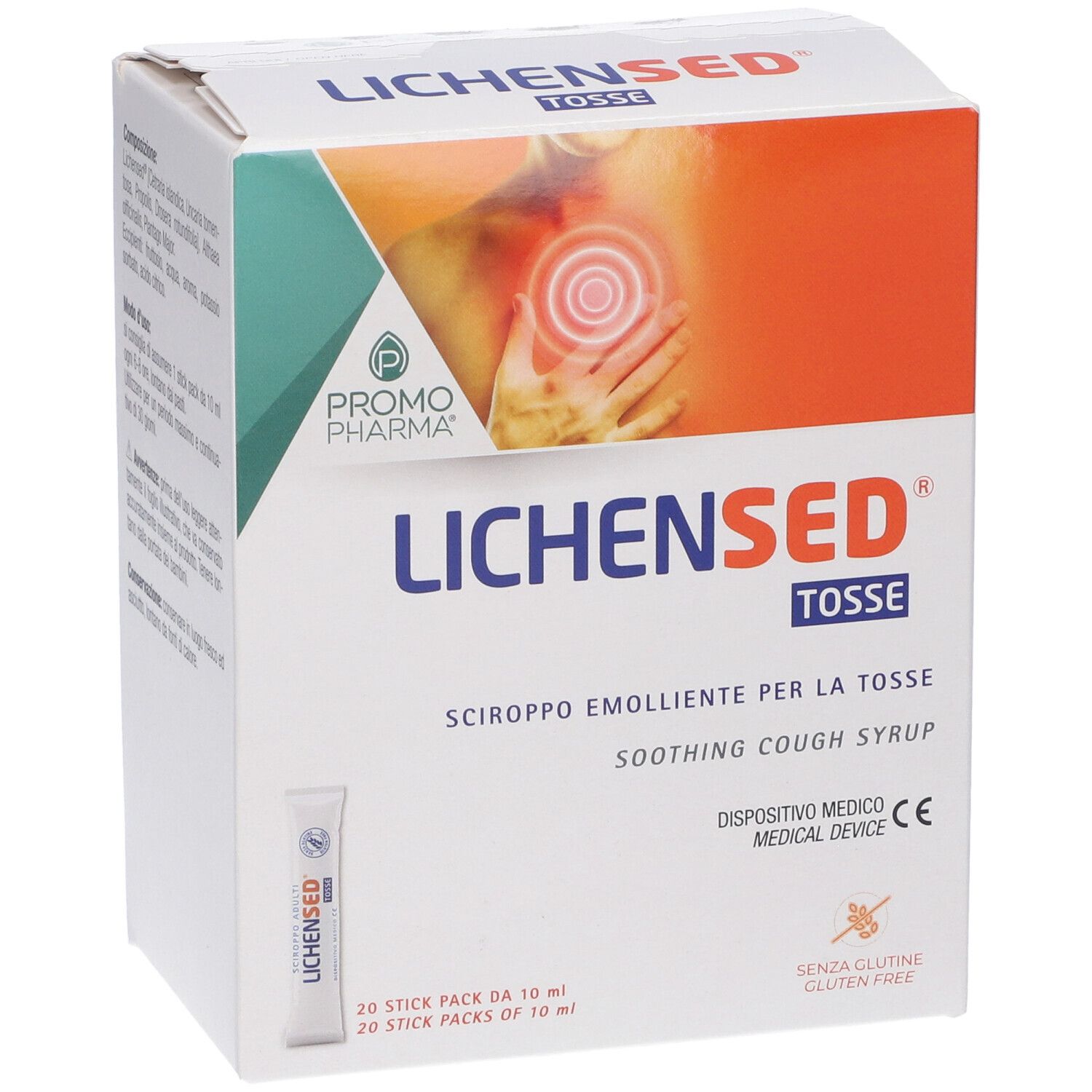 PromoPharma Lichensed® Sciroppo Adulti Stick Orali