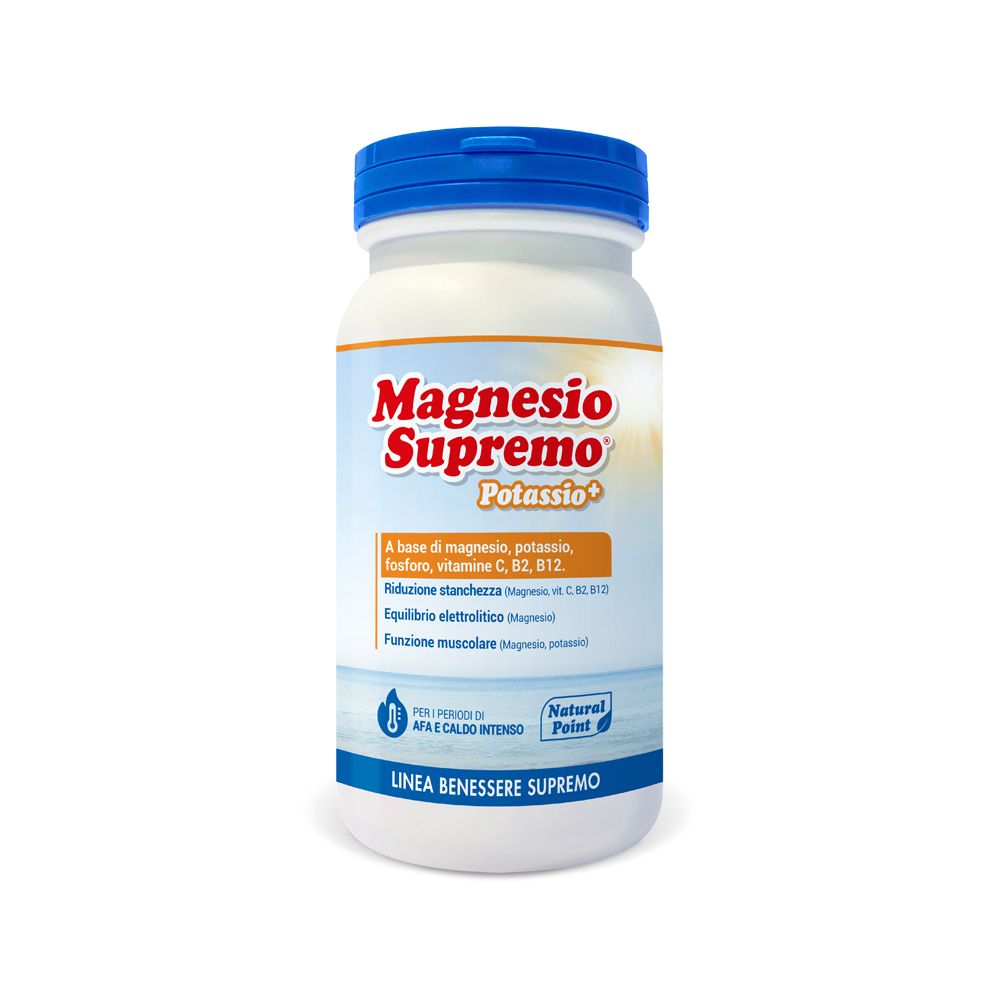 Magnesio Supremo Potassio+ Polvere - Risparmia il 20% con il codice: potassio0626