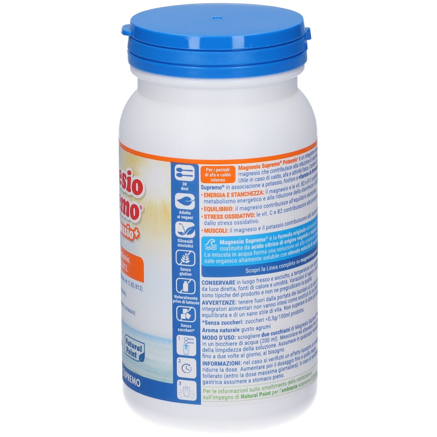 Magnesio Supremo Potassio+ Polvere