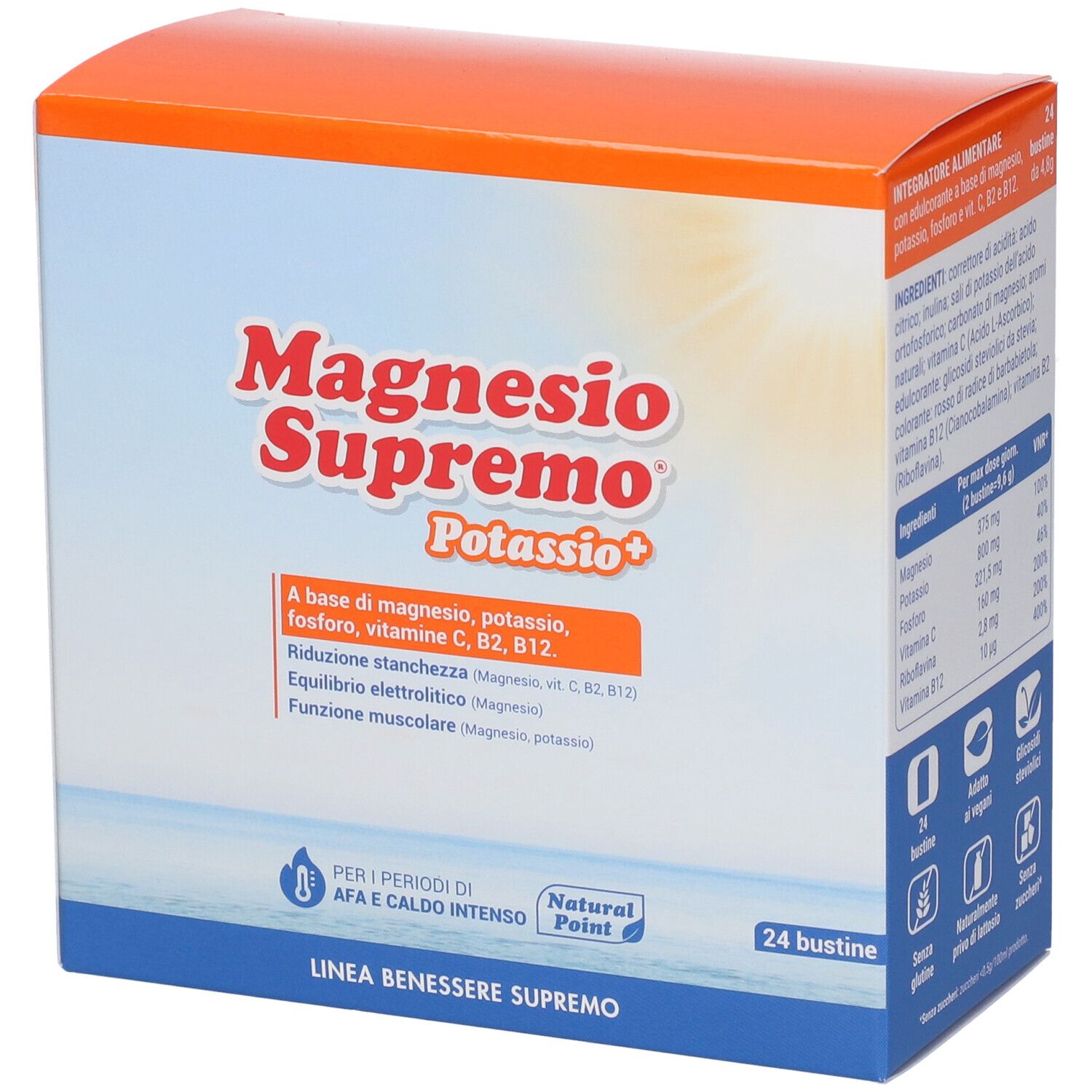 Magnesio Supremo Potassio+ Bustine