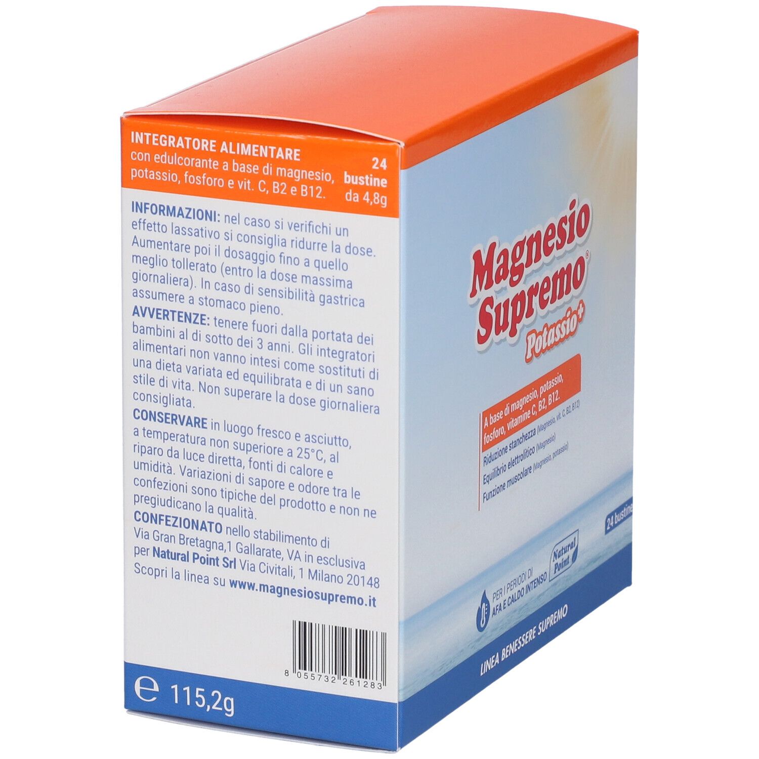 Magnesio Supremo Potassio+ Bustine
