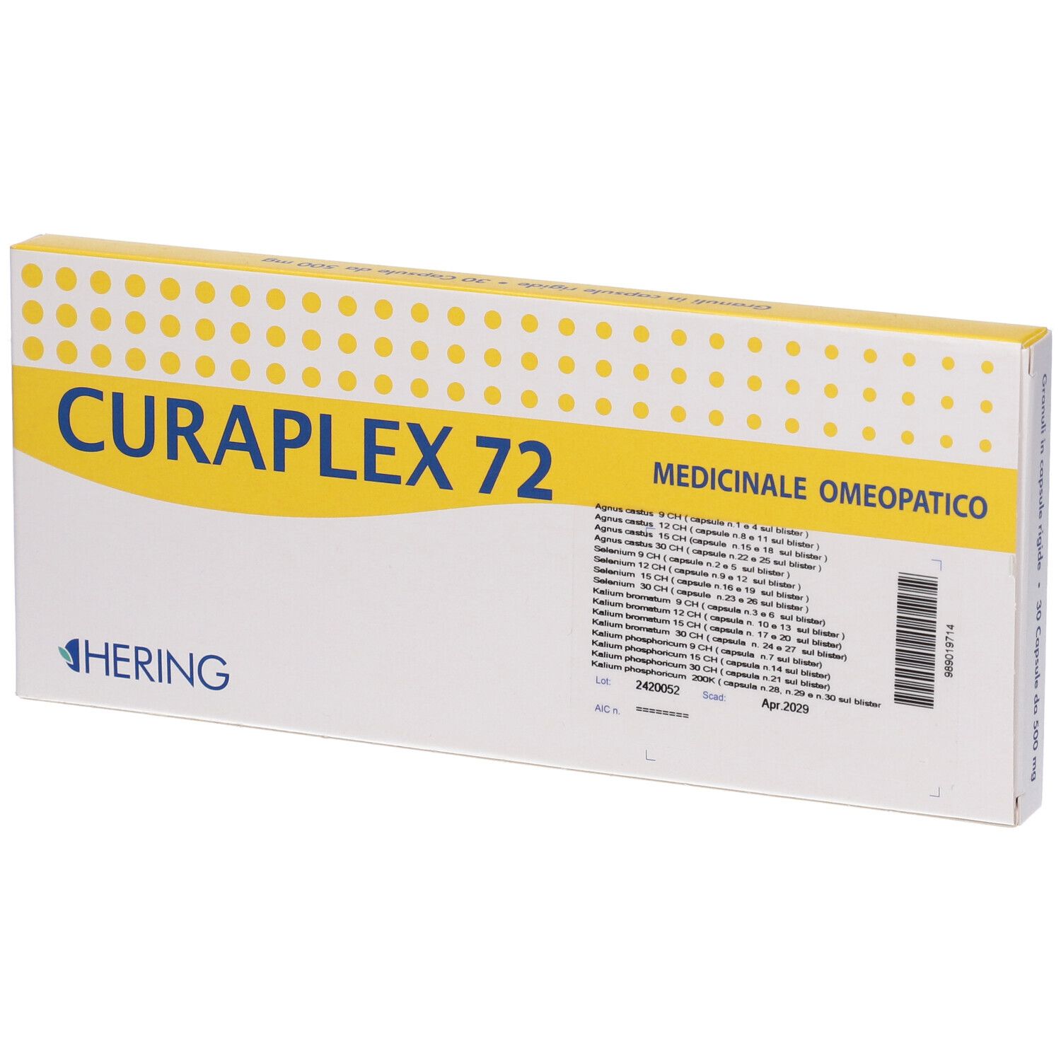 HERING Curaplex 72 30 Capsule