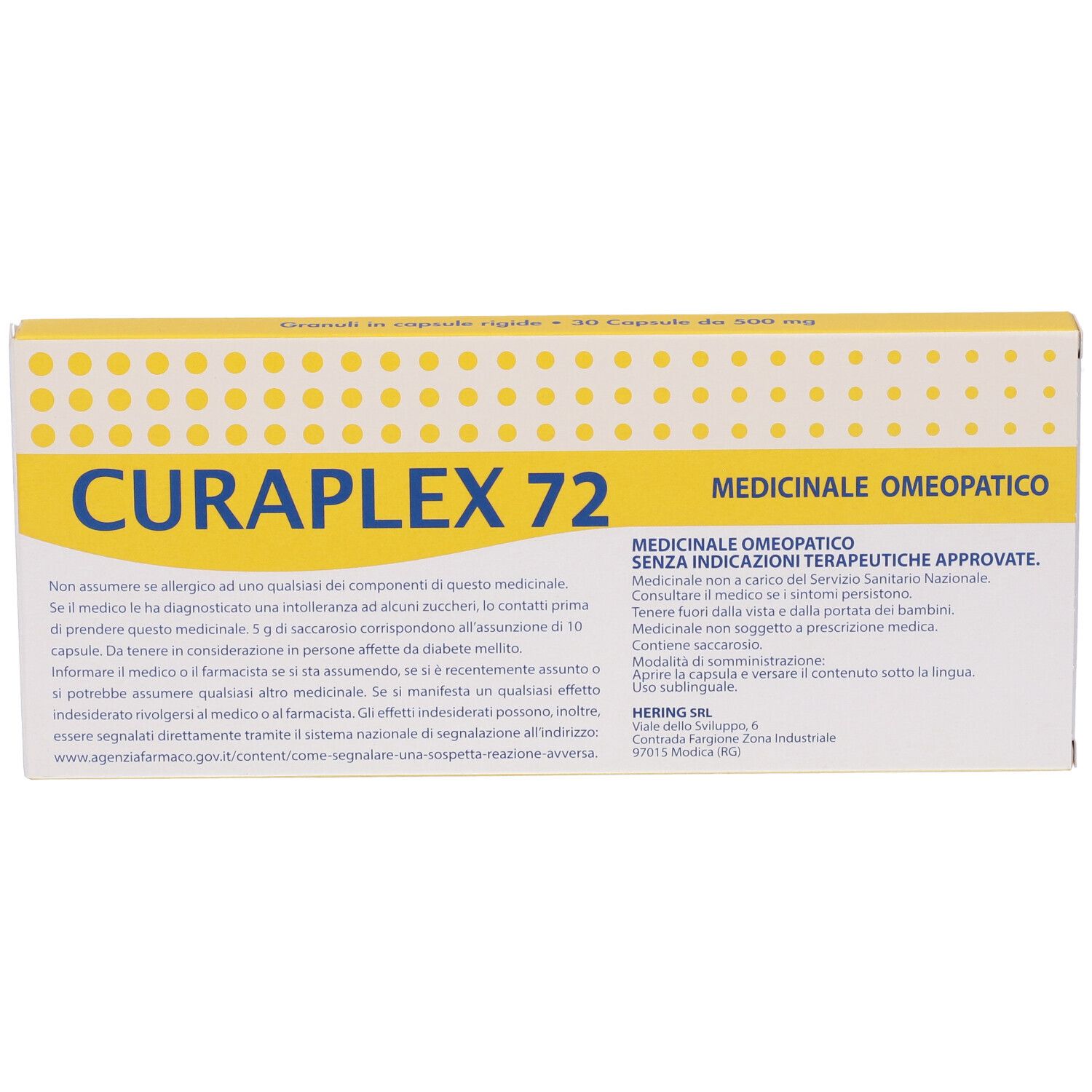HERING Curaplex 72 30 Capsule