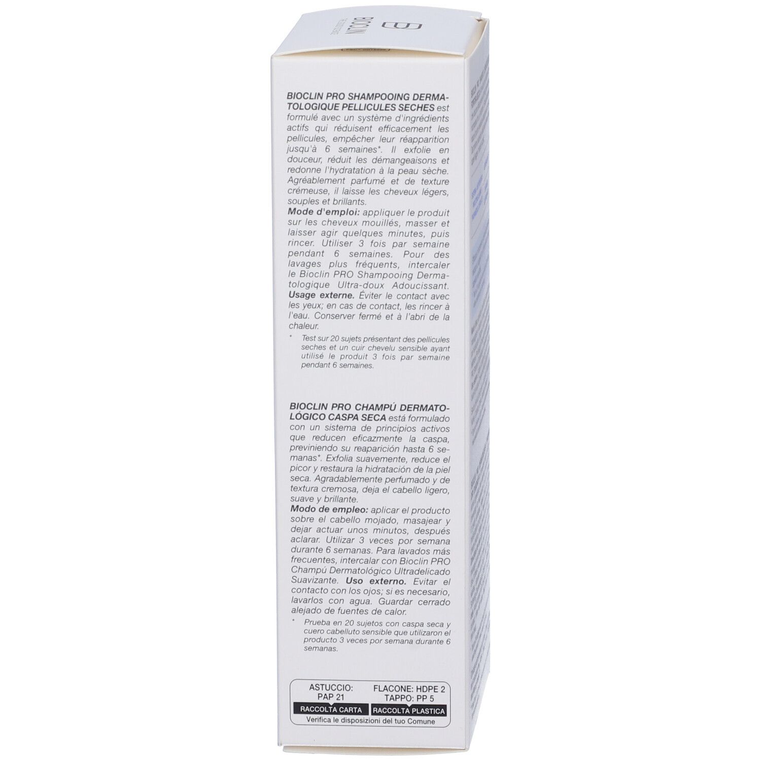 Ganassini Bioclin Pro Shampoo Dermatologico Forfora Secca