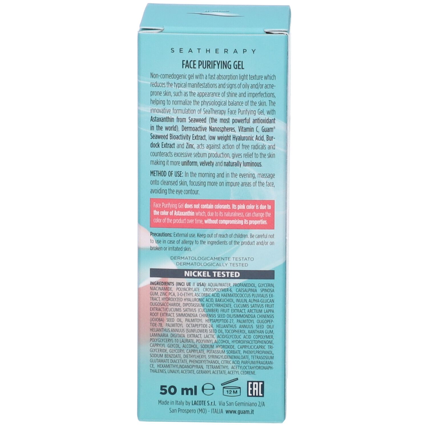 Guam Gel Purificante Viso - risparmia il 10% con il codice: Guam10