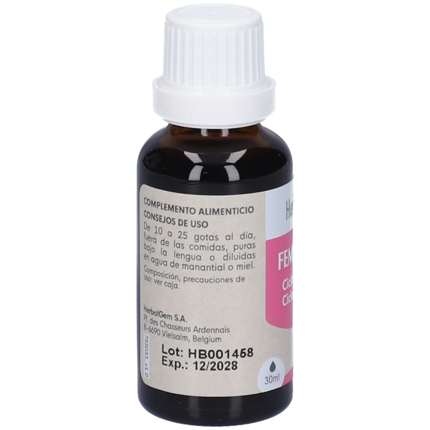 Herbalgem Feminagem Ciclo Mestruale Concentrato di Gemme Fresche Gocce