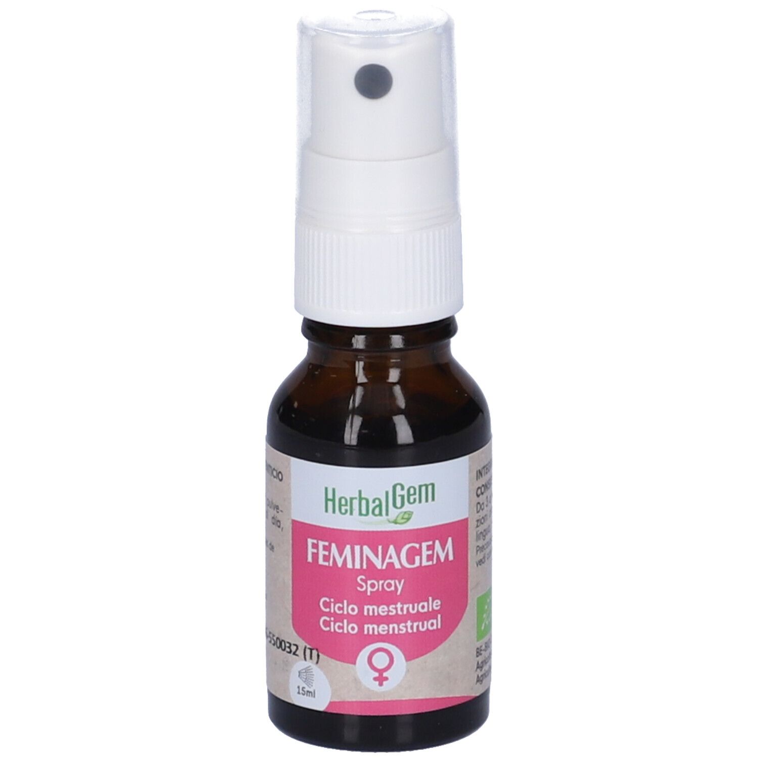 Herbalgem Feminagem Ciclo Mestruale Concentrato di Gemme Fresche Gocce