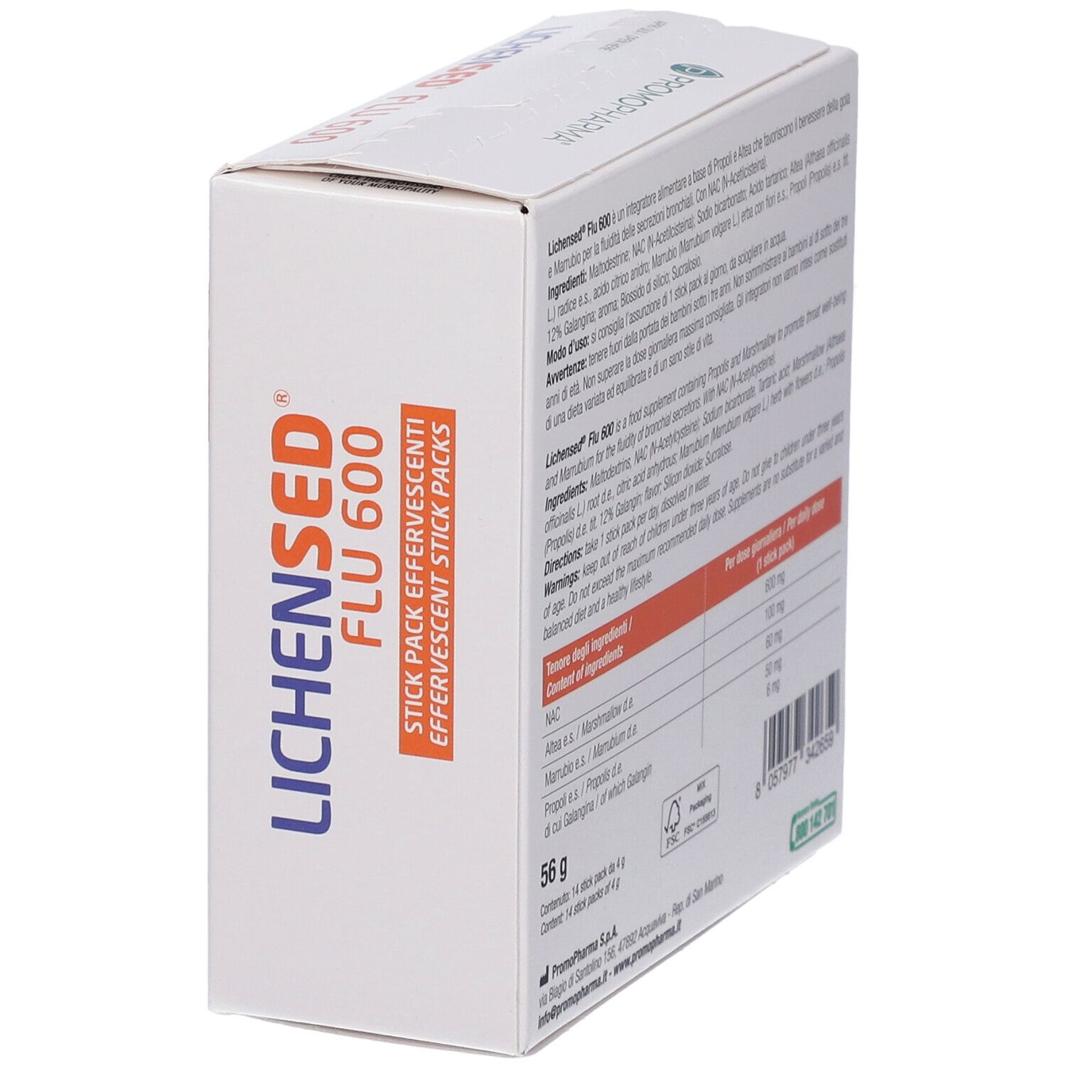 PromoPharma Lichensed® Flu 600