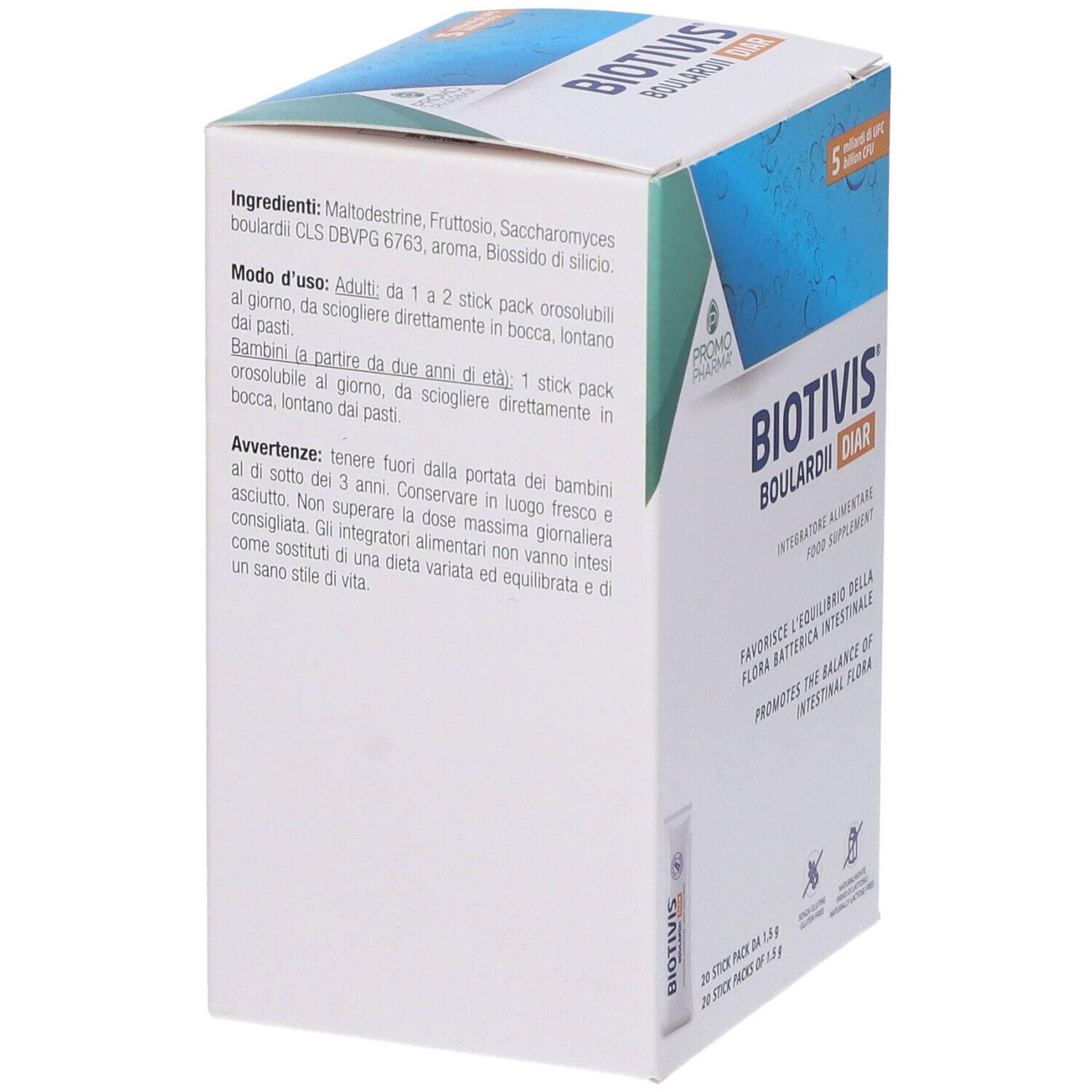 PromoPharma® Biotivis Boulardii Diar Stick Pack