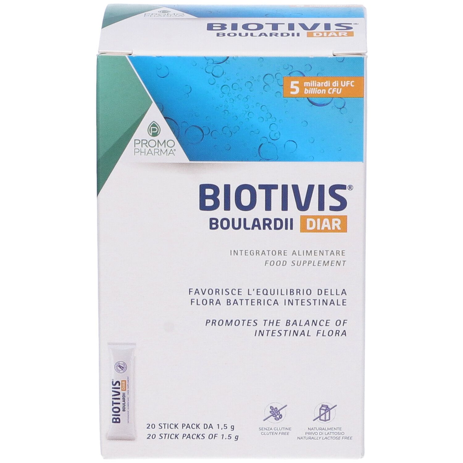 PromoPharma® Biotivis Boulardii Diar Stick Pack