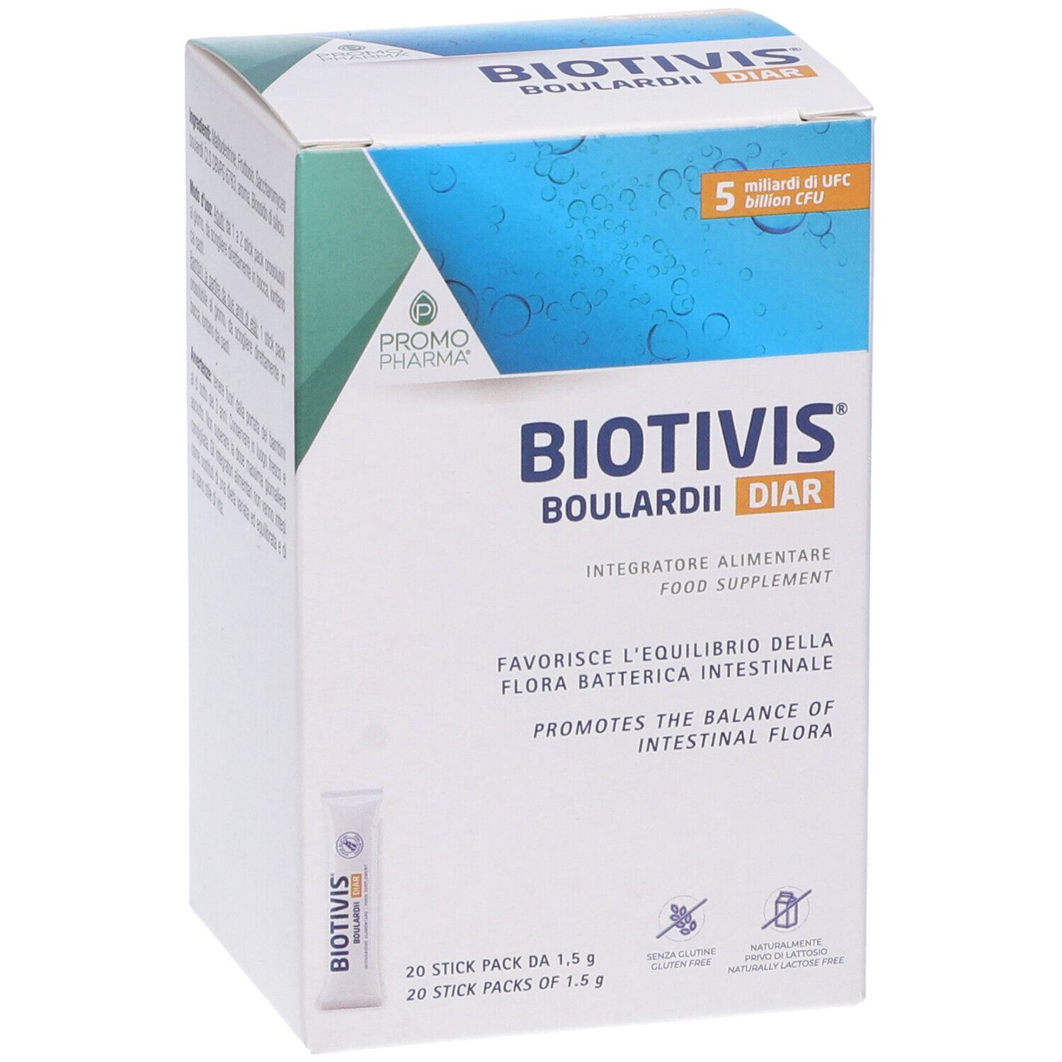 PromoPharma® Biotivis Boulardii Diar Stick Pack