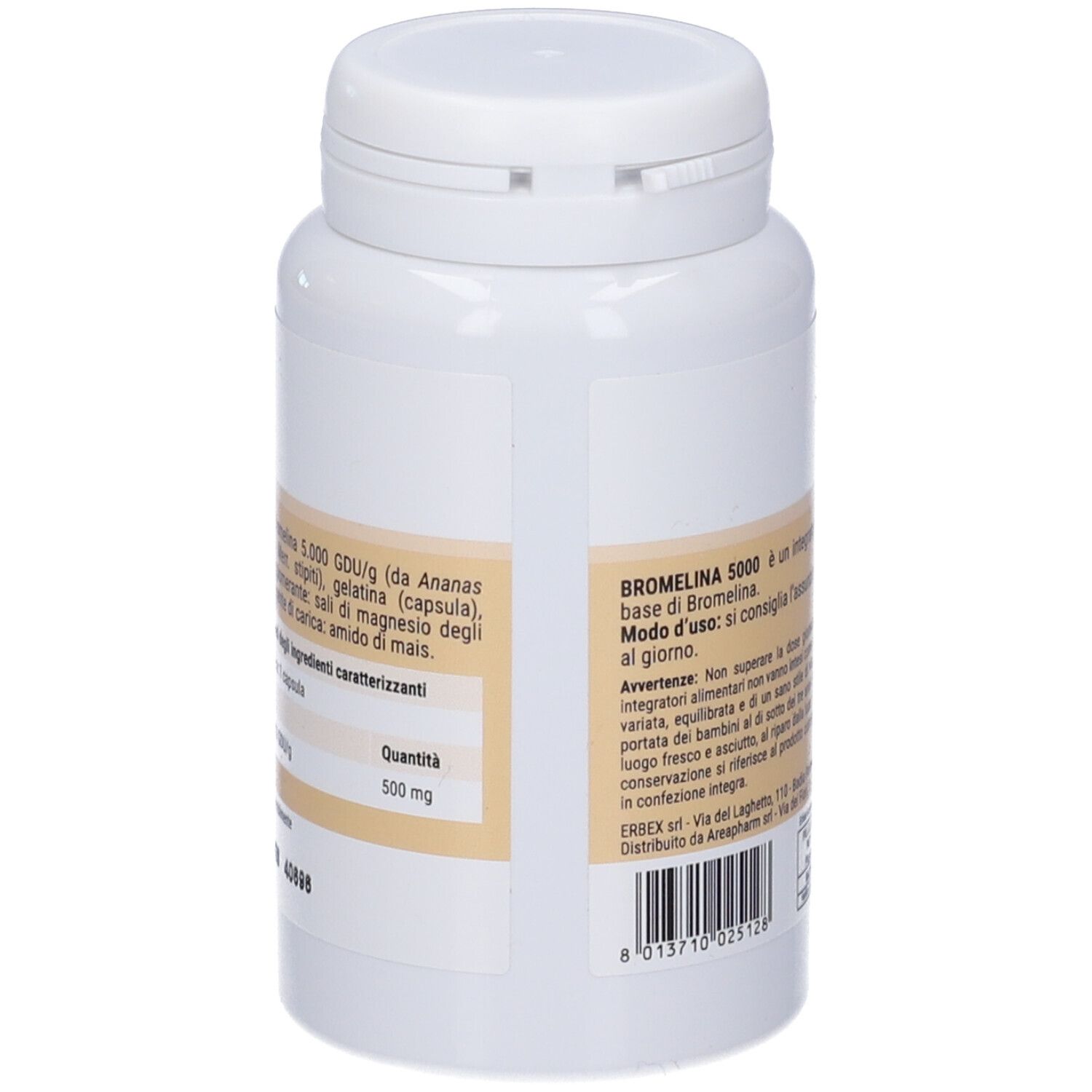 Erbex Bromelina 5000 Capsule