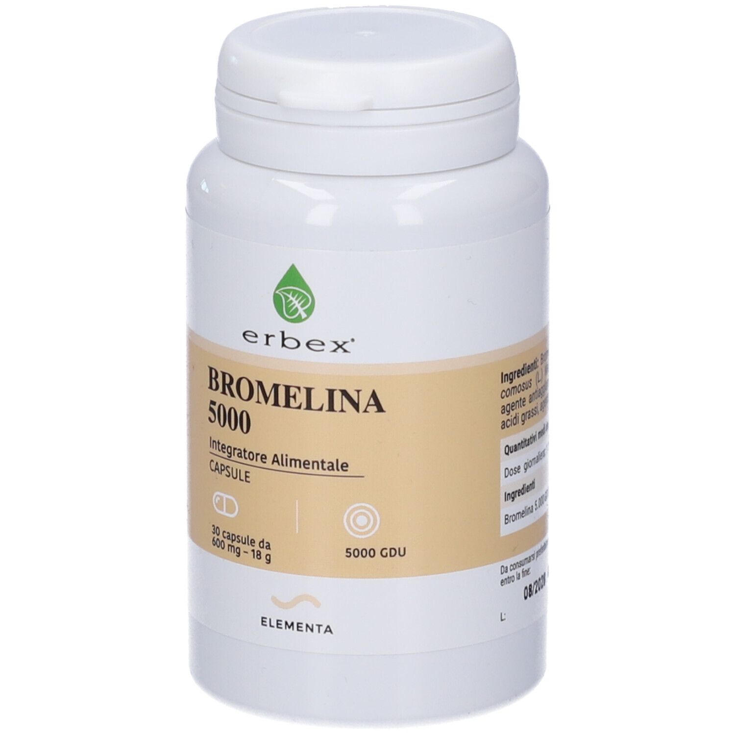 Erbex Bromelina 5000 Capsule