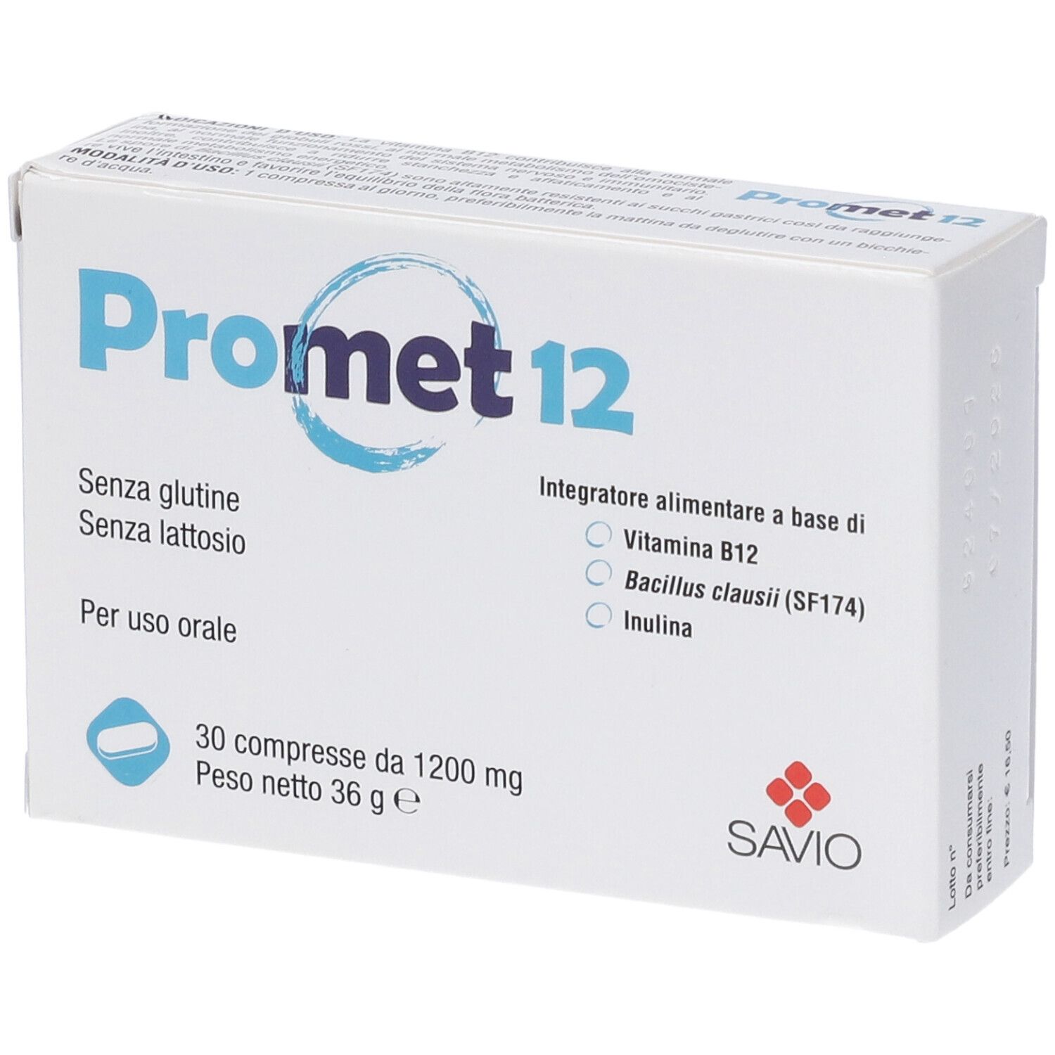Promet 12 30 Compresse