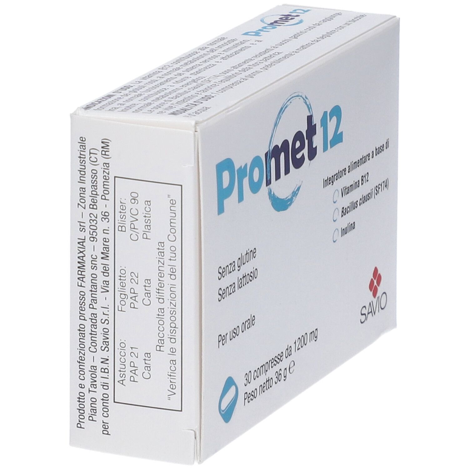 Promet 12 30 Compresse