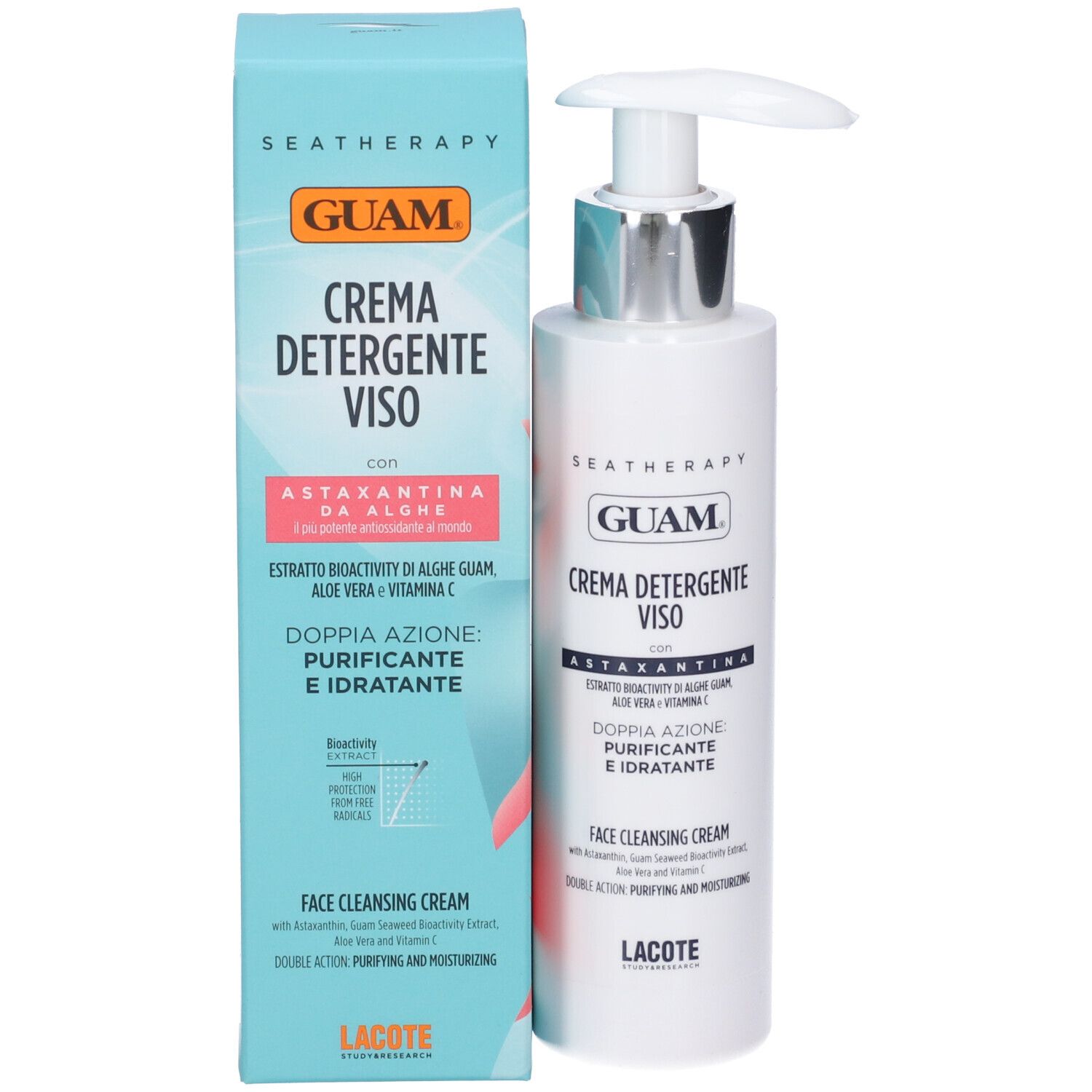 Guam Seatherapy Crema Detergente Viso Astaxantina