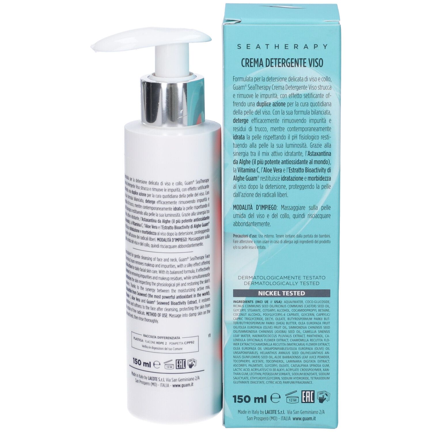 Guam Seatherapy Crema Detergente Viso Astaxantina