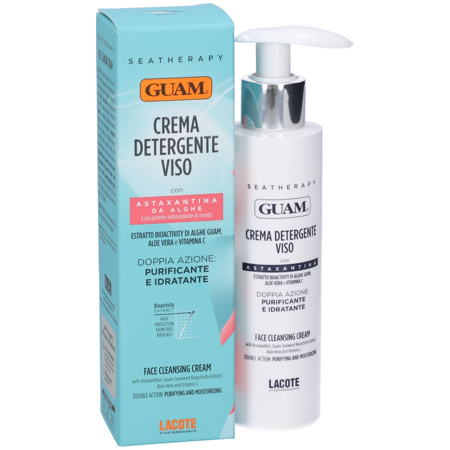 Guam Seatherapy Crema Detergente Viso Astaxantina