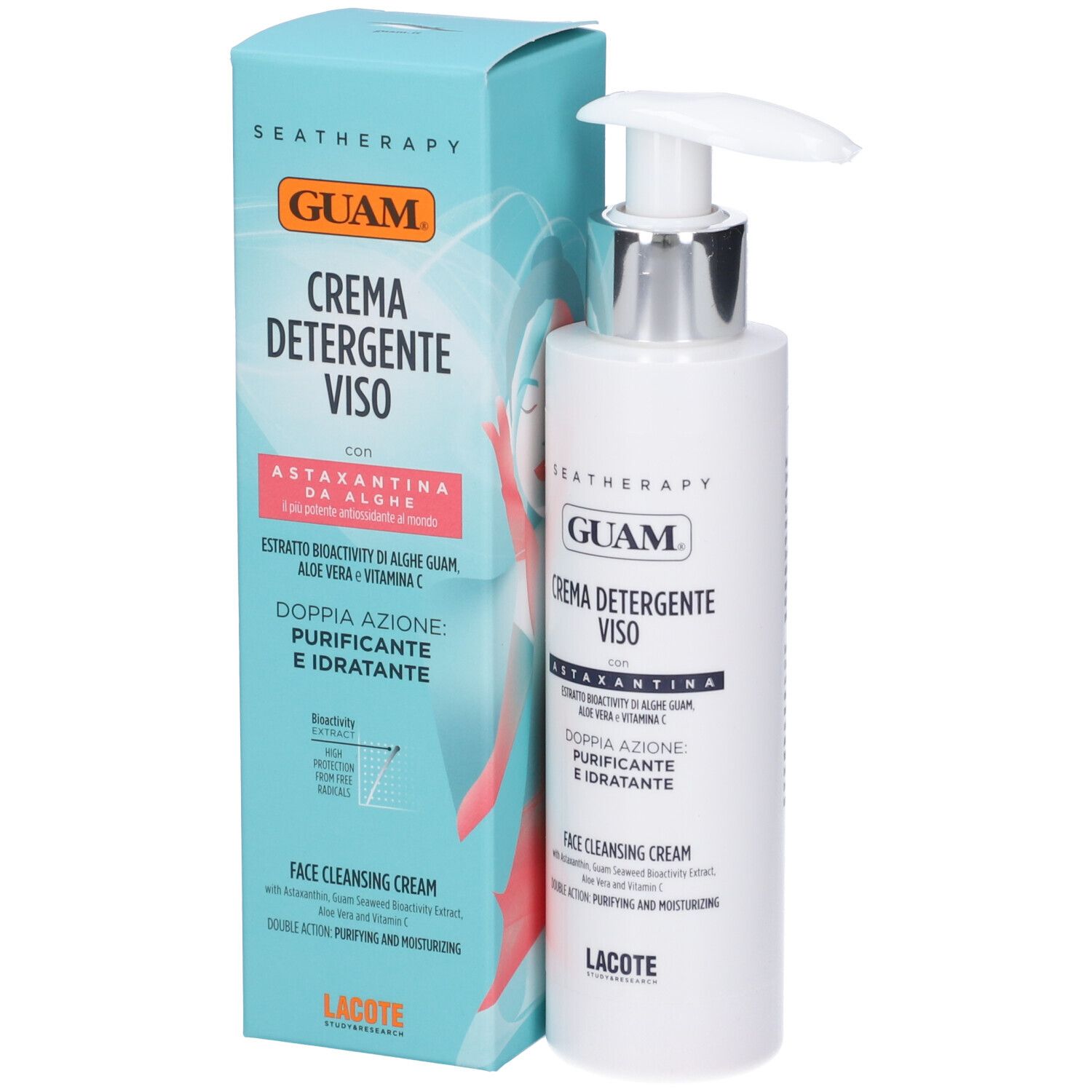 Guam Seatherapy Crema Detergente Viso Astaxantina