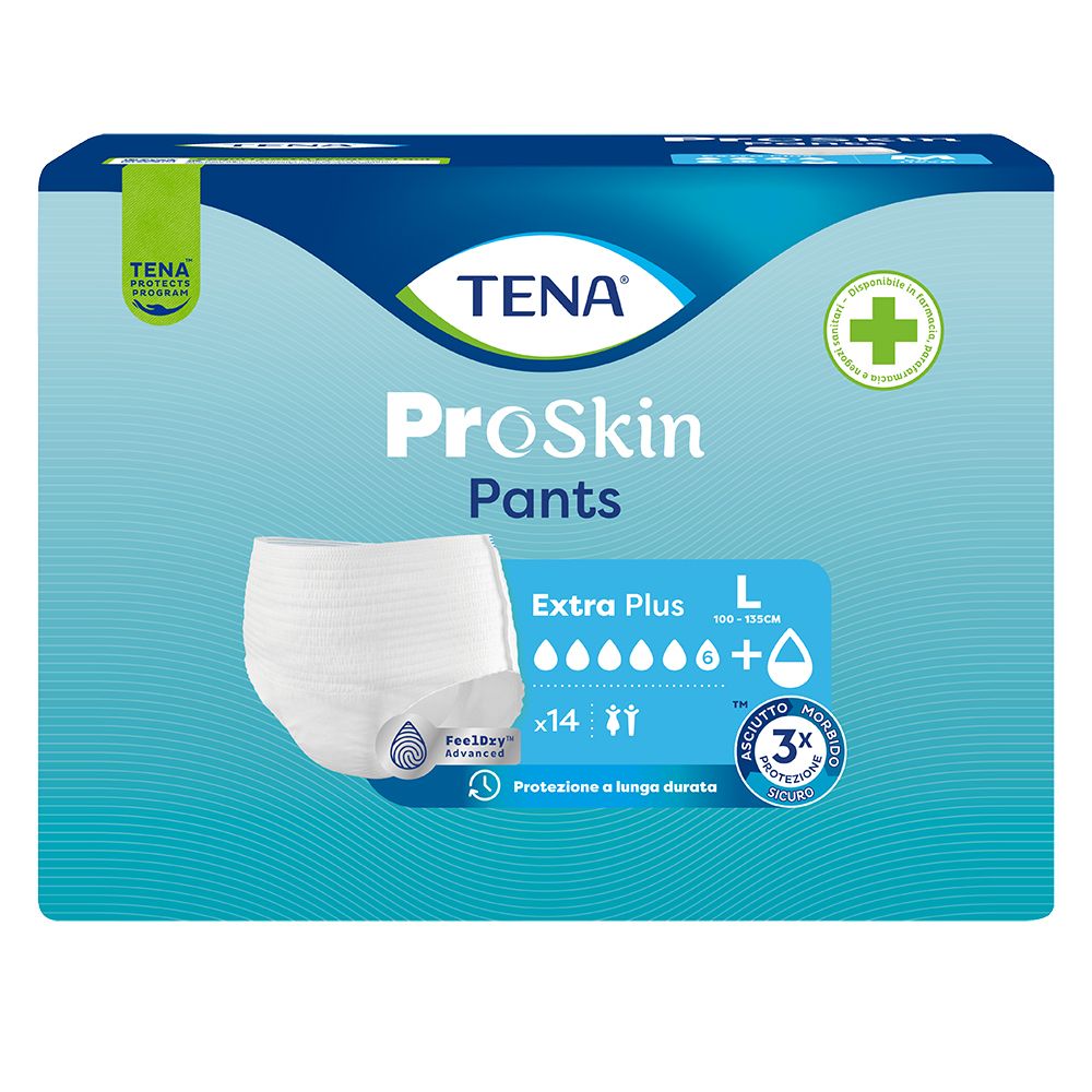 TENA Pants Extra-Plus L,  mutandine assorbenti per incontinenza