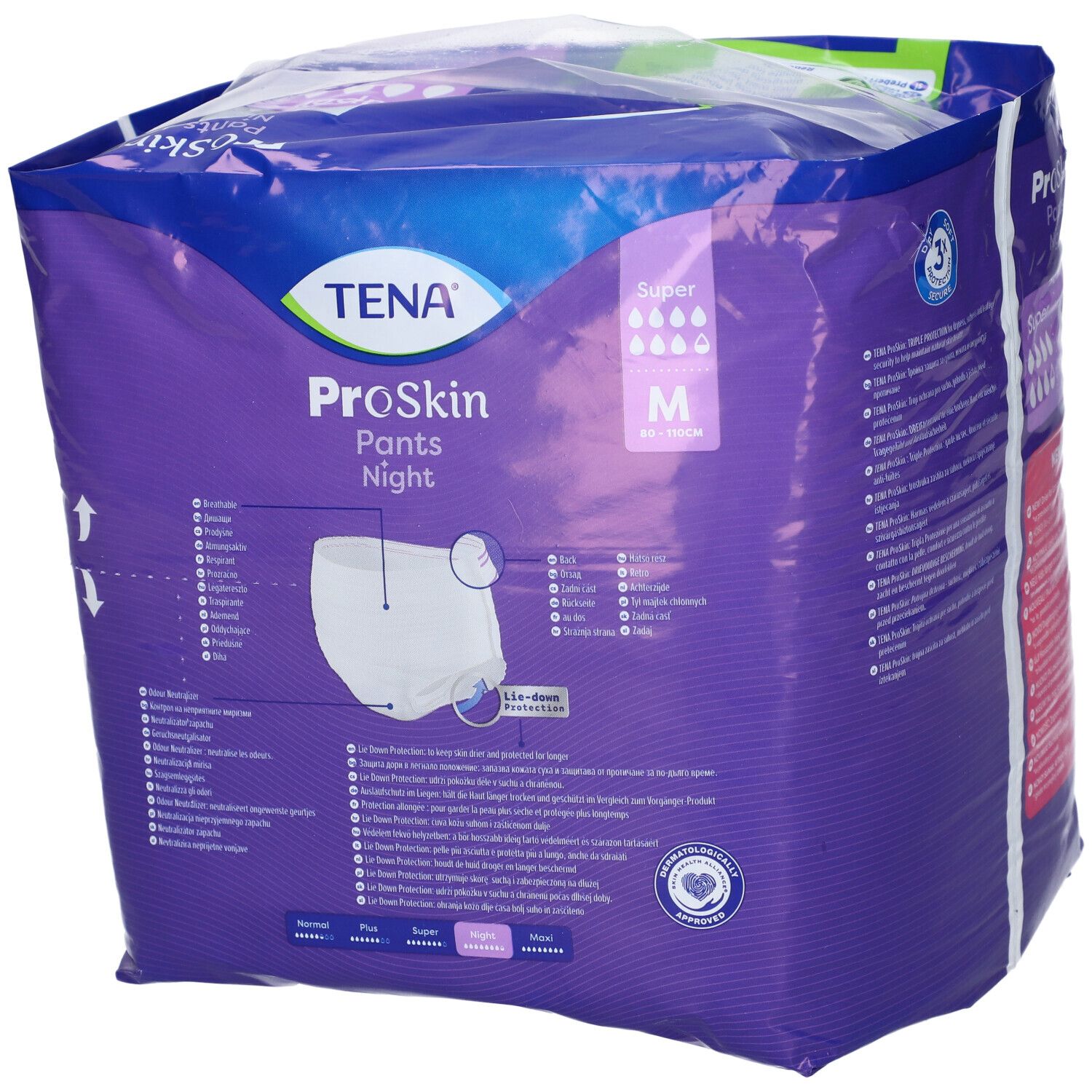 TENA ProSkin Pants Night Mutandine Assorbenti Incontinenza Misura M