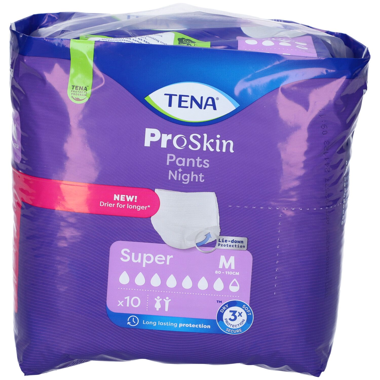 TENA ProSkin Pants Night Mutandine Assorbenti Incontinenza Misura M