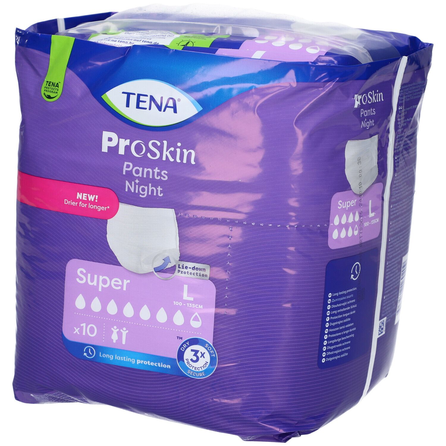 TENA ProSkin Pants Night Mutandine Assorbenti Incontinenza Misura L