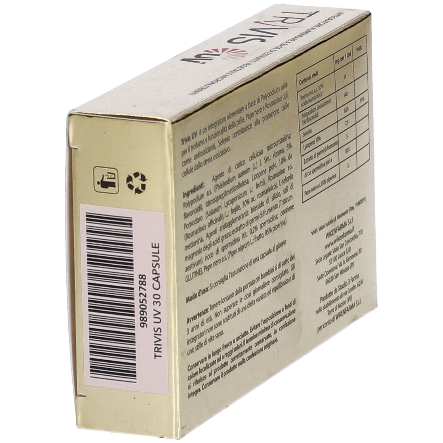 Trivis Uv 30 Capsule