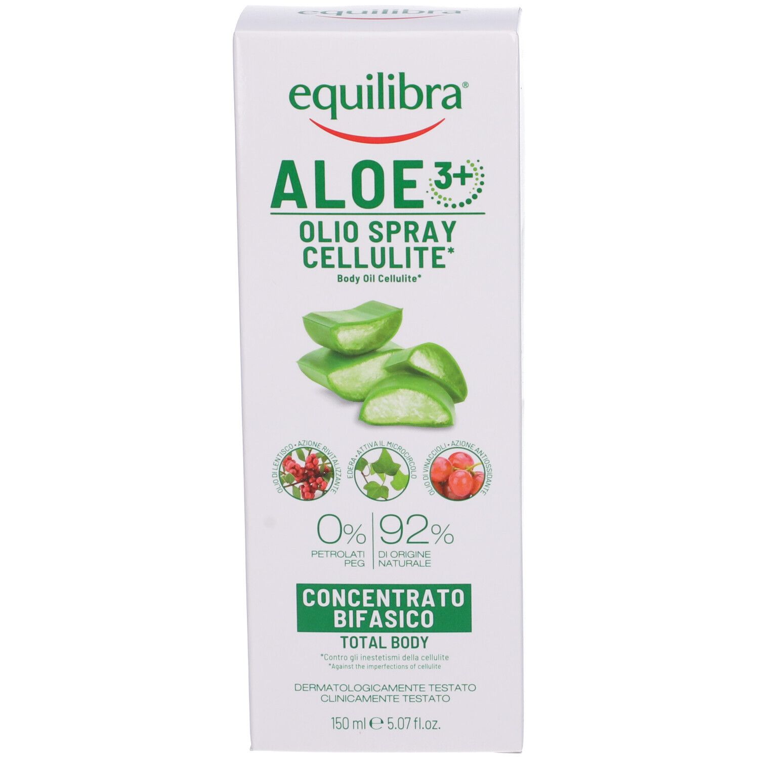 Equilibra Olio Corpo Cellulite Aloe - risparmia il 10% con il codice: EQUILIBRA10