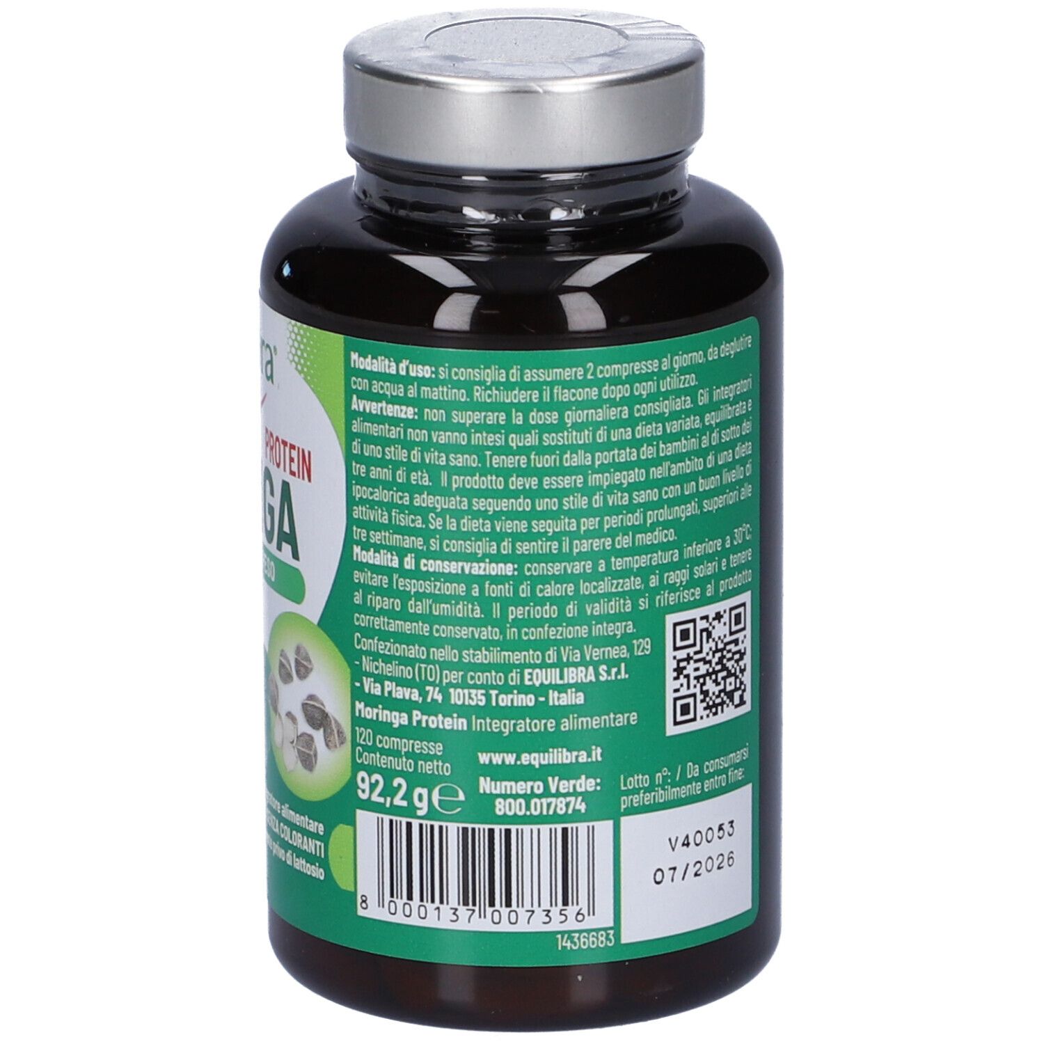 Equilibra Moringa Protein Compresse - risparmia il 10% con il codice: EQUILIBRA10