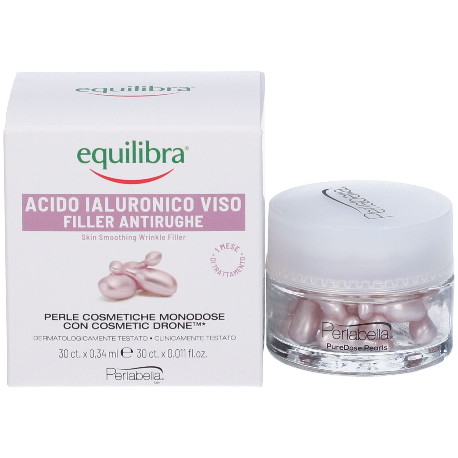 Equilibra Acido Ialuronico Viso Filler Antirughe Perle Monouso - risparmia il 10% con il codice: EQUILIBRA10