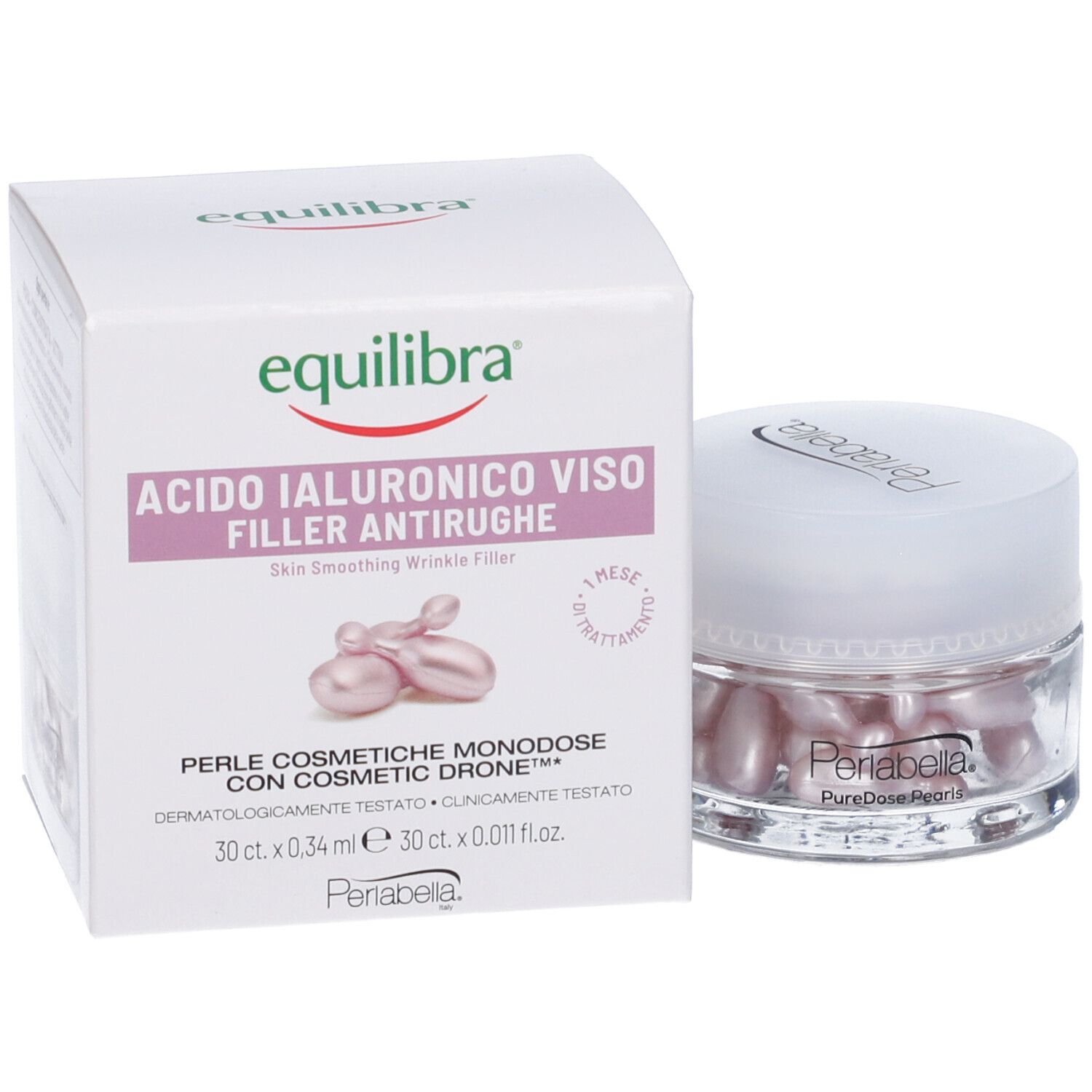 Equilibra Acido Ialuronico Viso Filler Antirughe Perle Monouso - risparmia il 10% con il codice: EQUILIBRA10