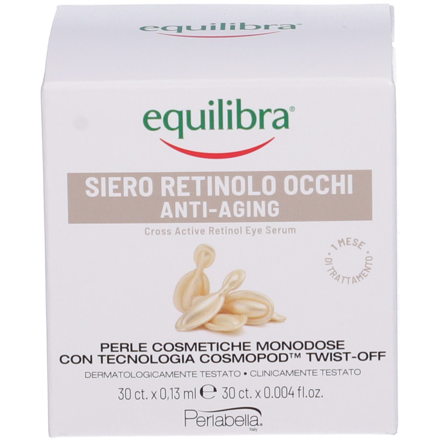Equilibra Perlabella Siero Retinolo Occhi - risparmia il 10% con il codice: EQUILIBRA10