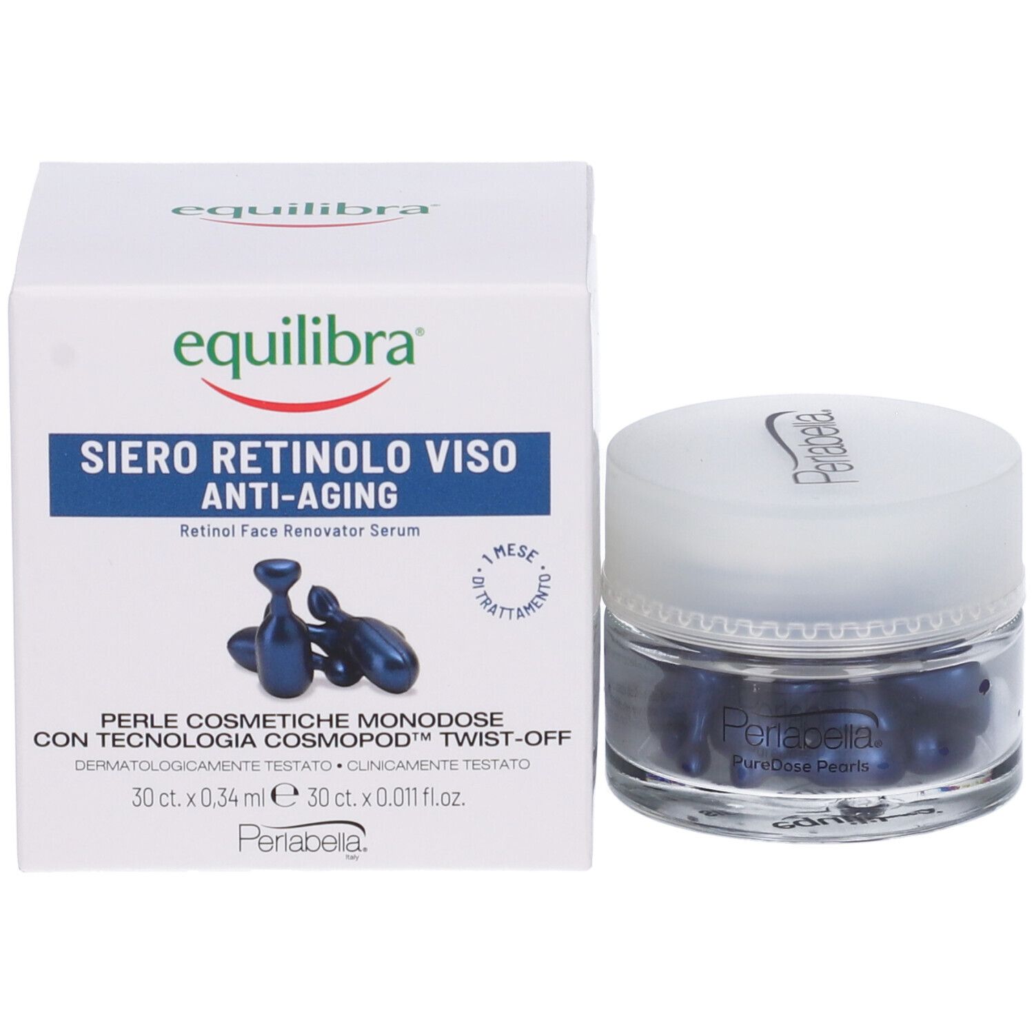 Equilibra Perlabella Siero Retinolo Viso