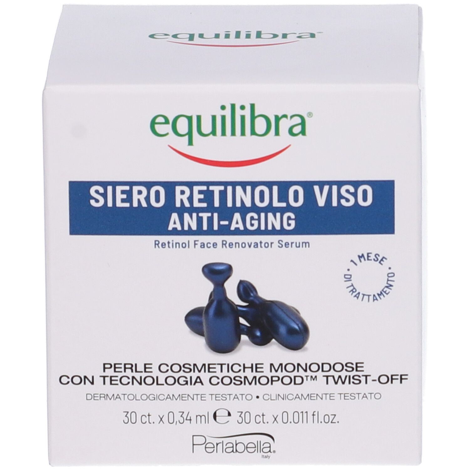 Equilibra Perlabella Siero Retinolo Viso