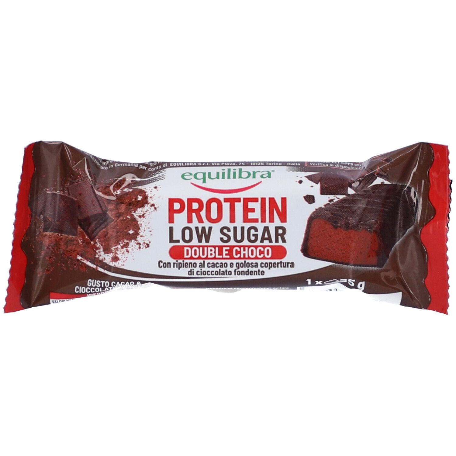 Equilibra Barretta Protein 31% Low Sugar Double Choco